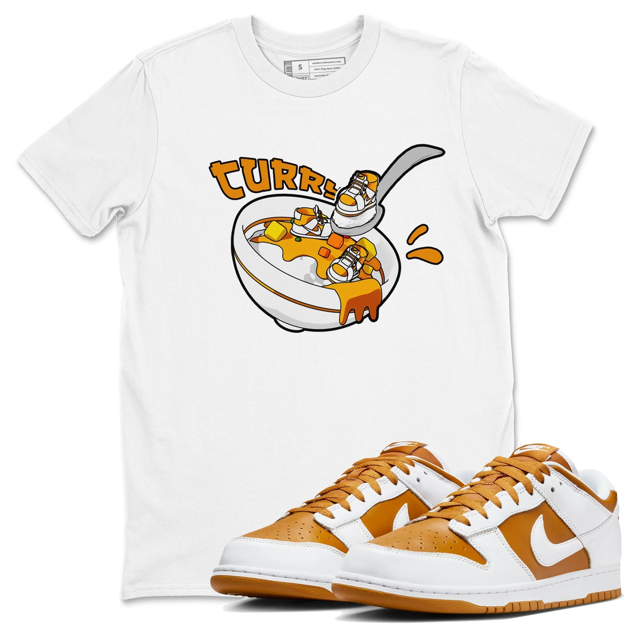 Eat Curry snkmatch Tees - Dunk Dark Curry