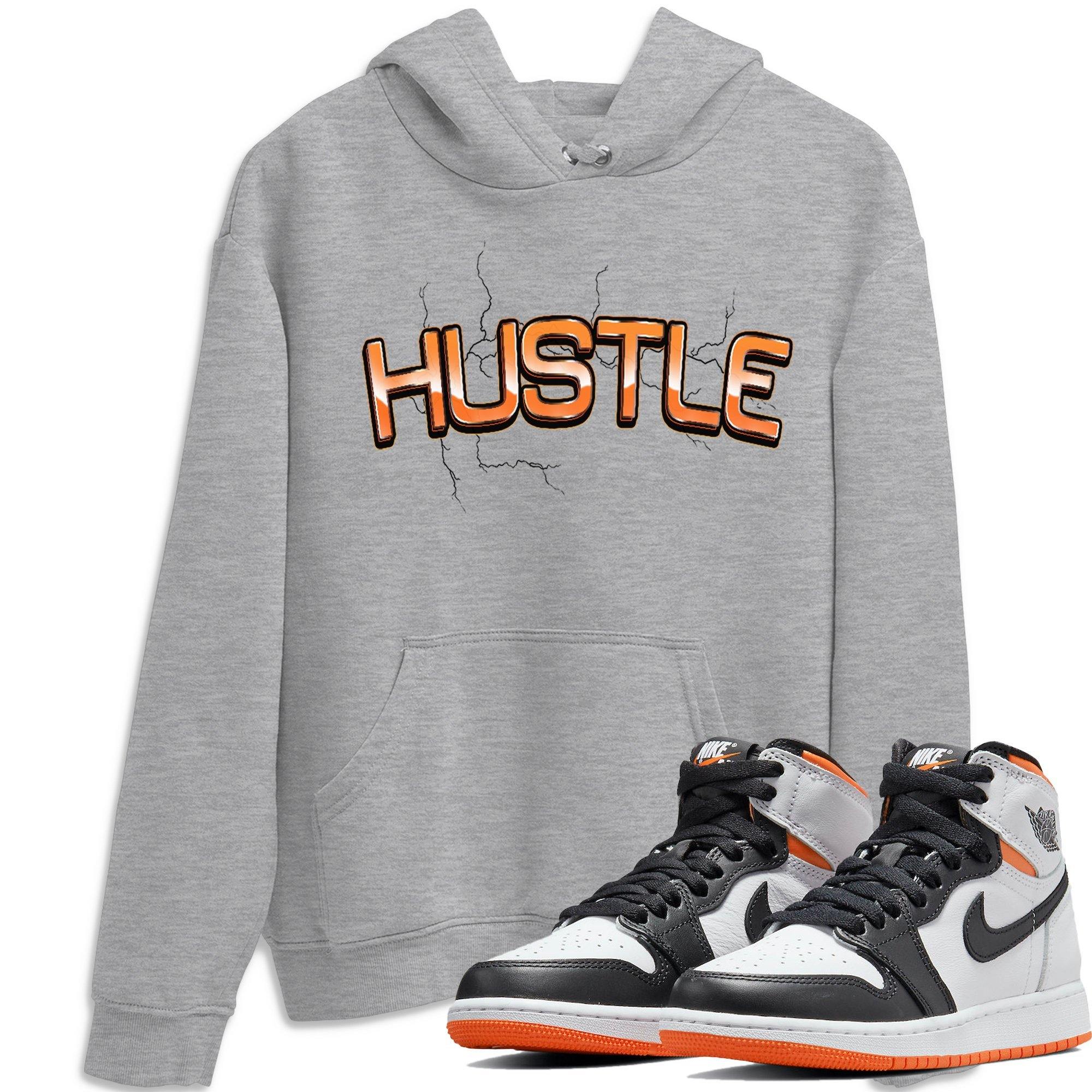Electric Hustle Unisex Tops - Air Jordan 1 Electro Orange