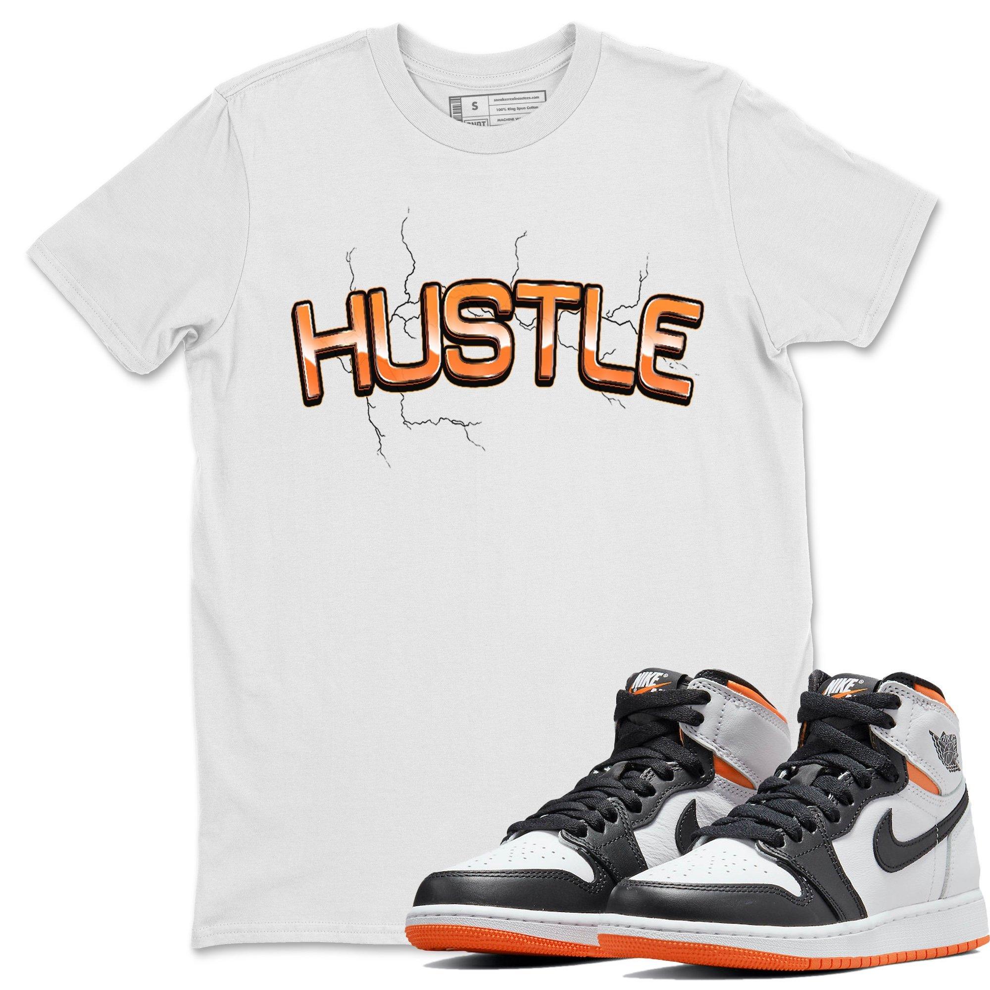 Electric Hustle Unisex Tops - Air Jordan 1 Electro Orange