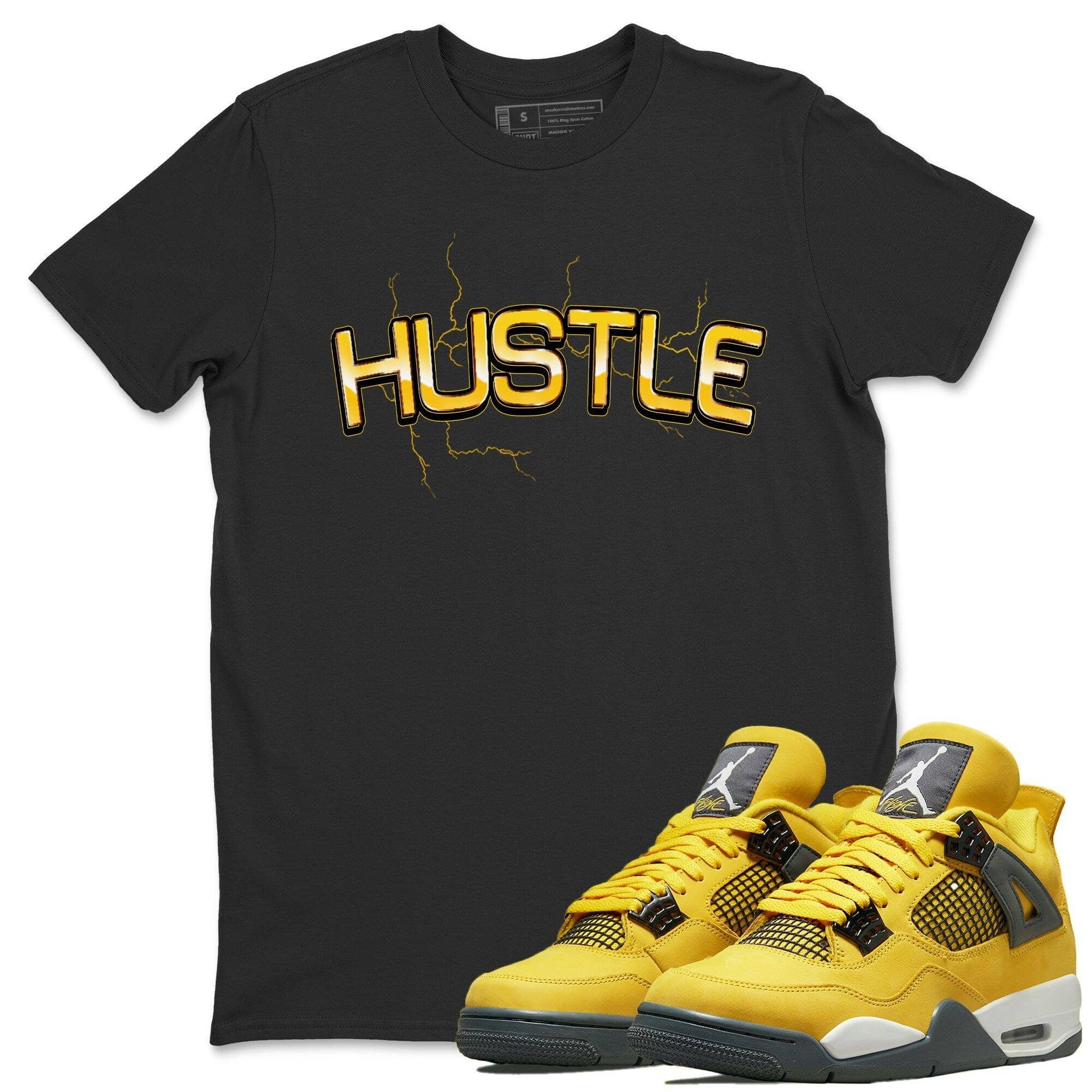 Electric Hustle Unisex Tops - Air Jordan 4 Lightning