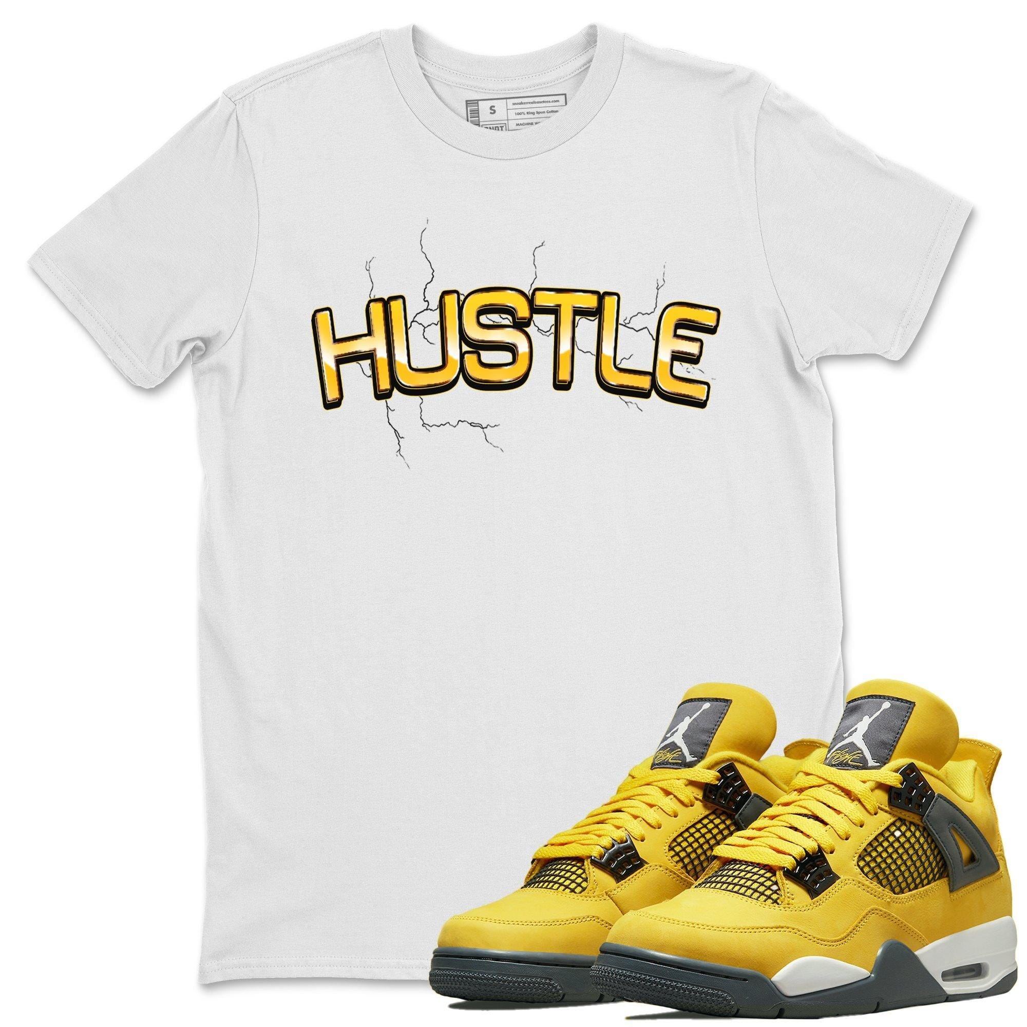 Electric Hustle Unisex Tops - Air Jordan 4 Lightning