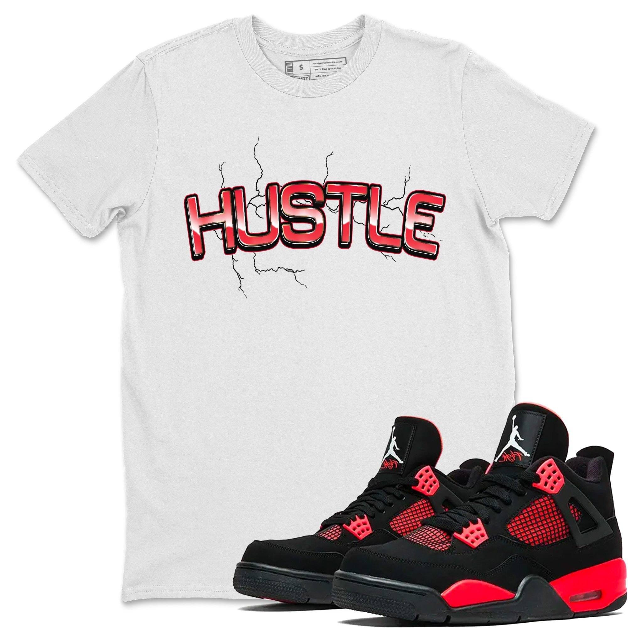 Electric Hustle Unisex Tops - Air Jordan 4 Red Thunder