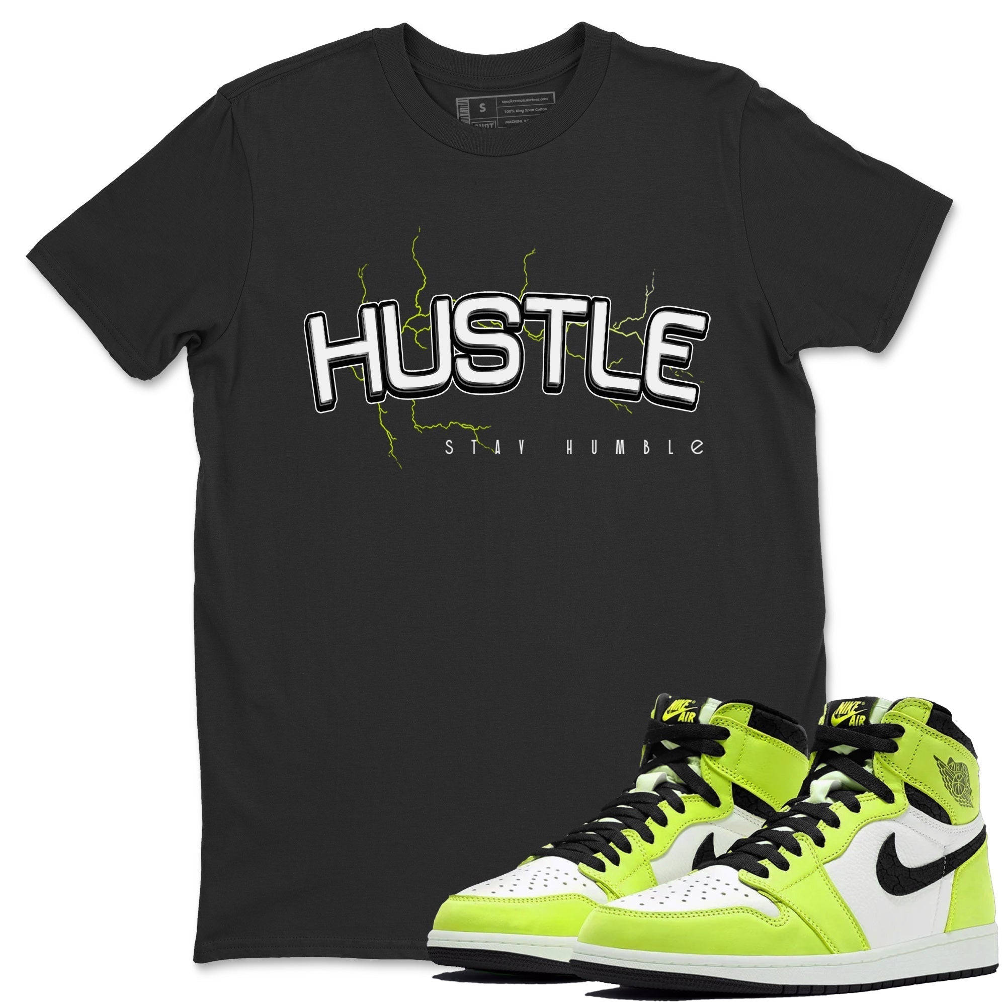 Electric Hustle Unisex Tops - Air Jordan 1 Visionaire