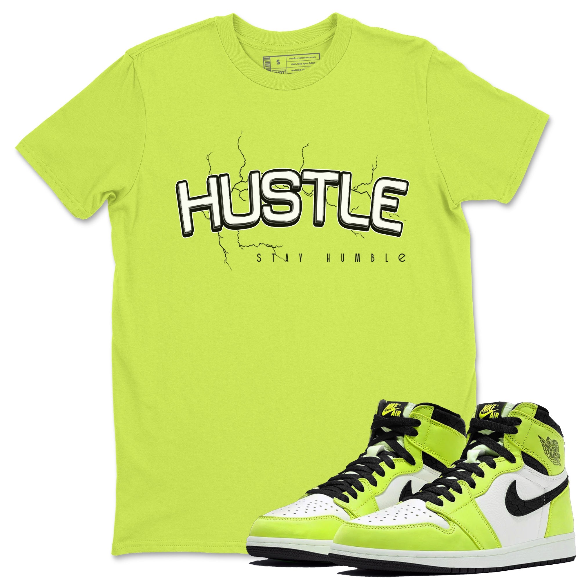 Electric Hustle Unisex Tops - Air Jordan 1 Visionaire