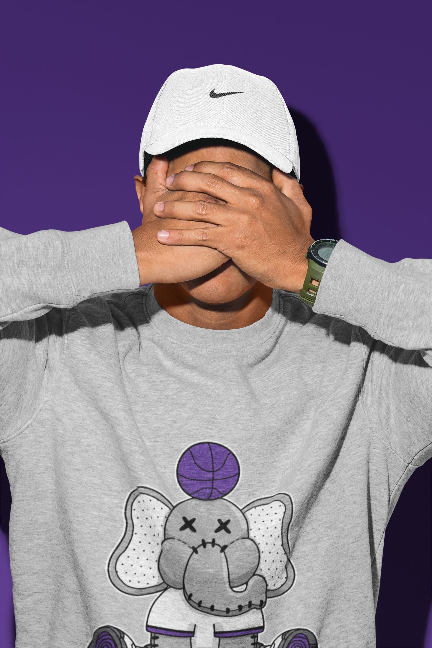 Elephant Doll Unisex Tops - Air Jordan 3 Dark Iris