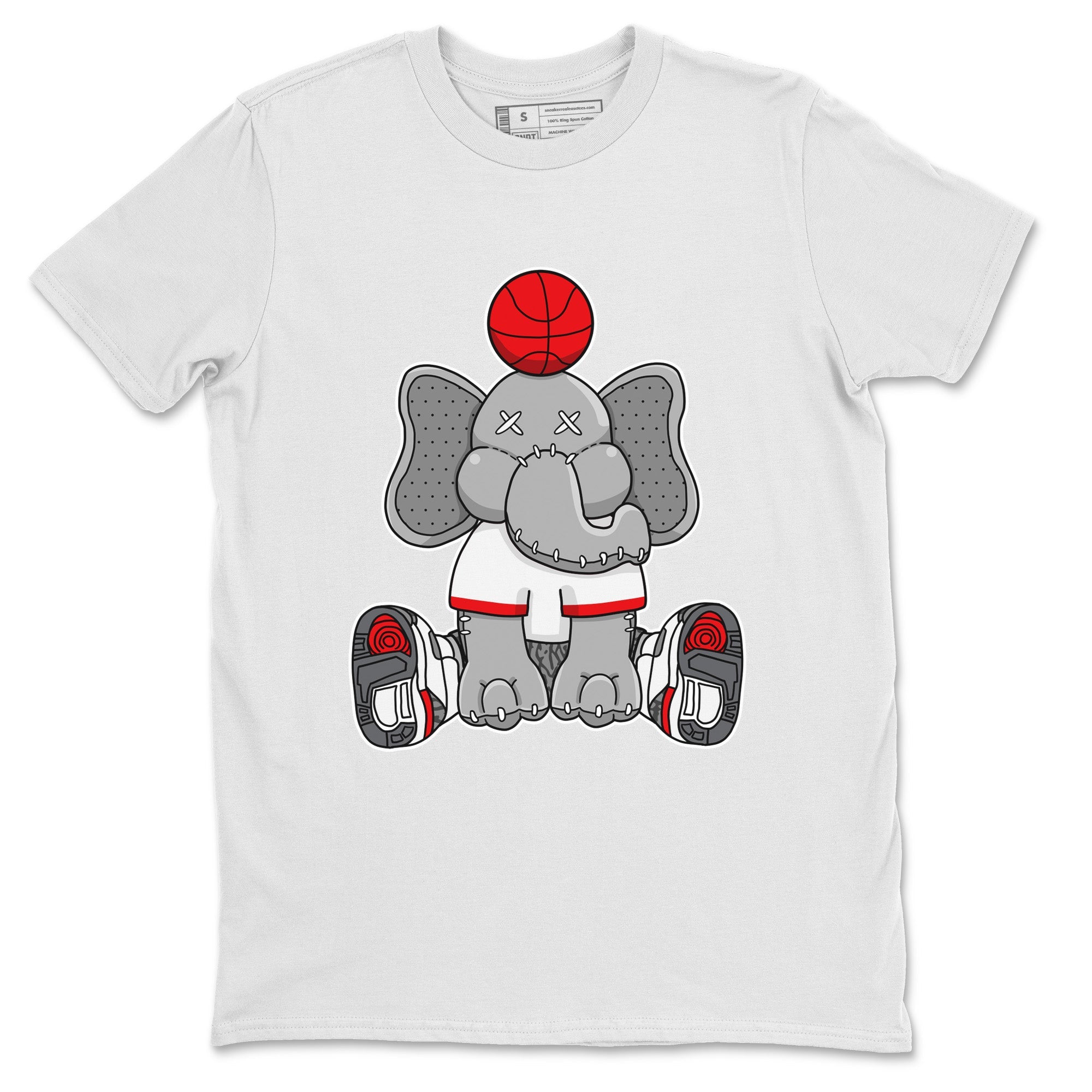 Elephant Doll Unisex Tops - Air Jordan 3 Fire Red