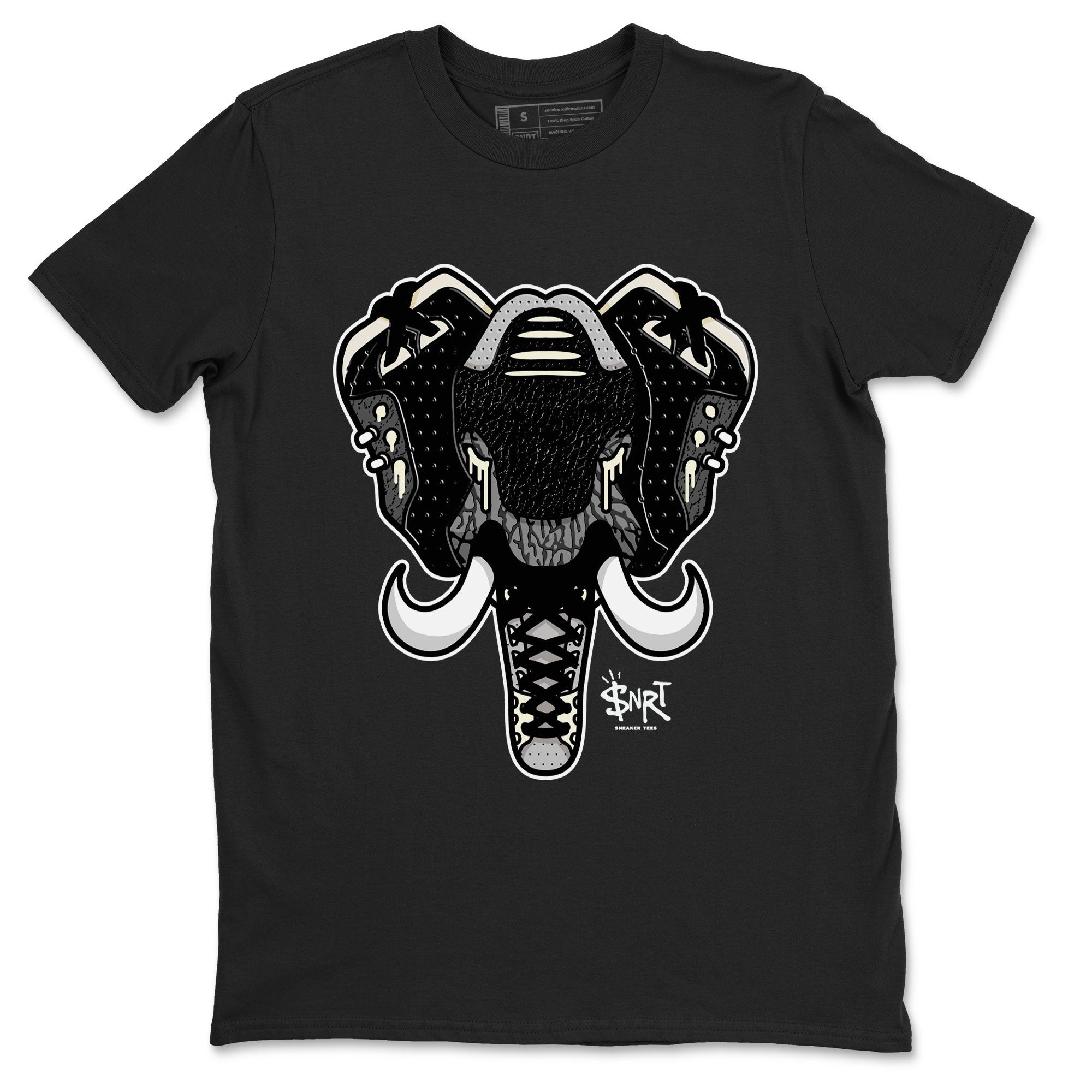 Elephant Symbol snkmatch Tee - Air Jordan 3 Off Noir