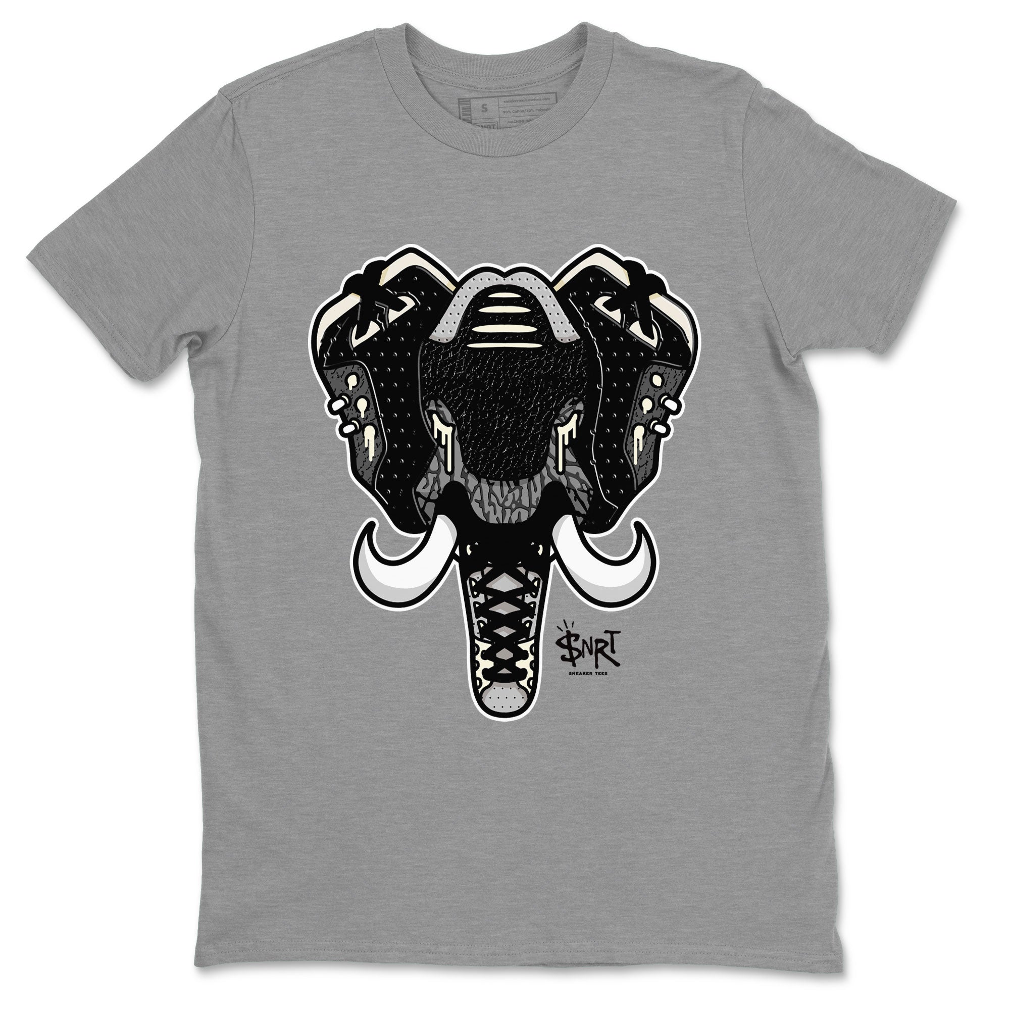 Elephant Symbol snkmatch Tee - Air Jordan 3 Off Noir