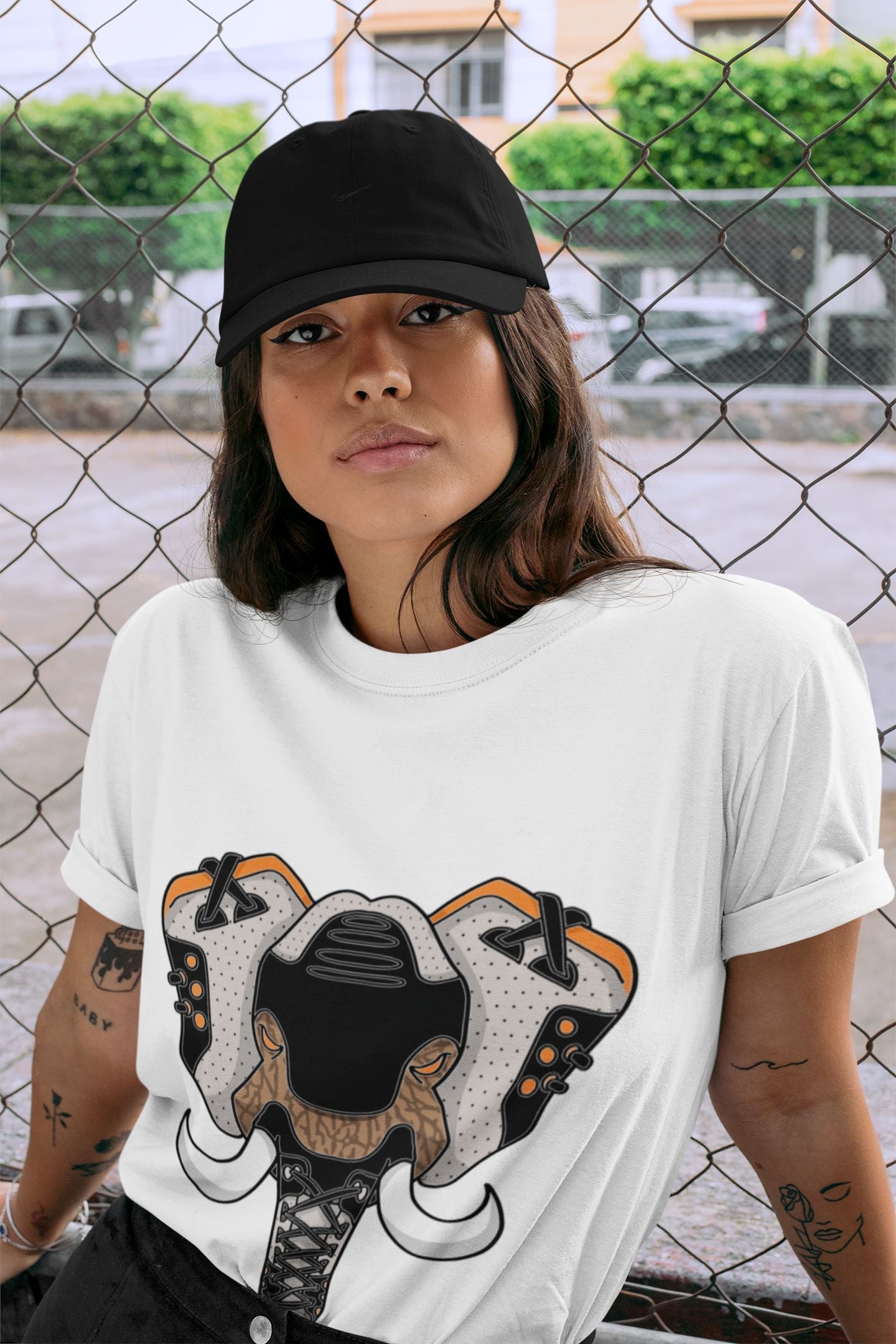 Elephant Symbol Unisex Tops - Air Jordan 3 Desert Elephant