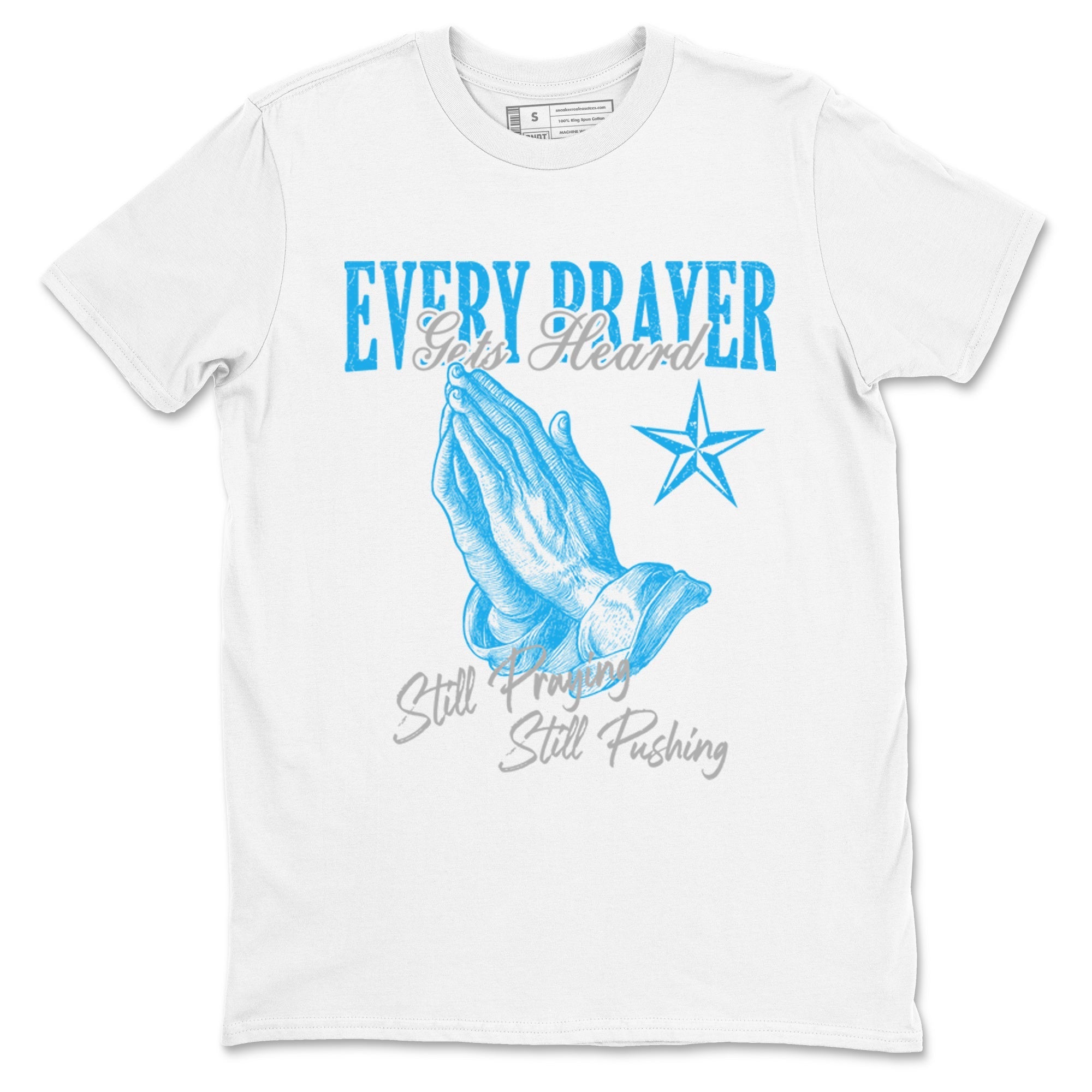 Every Prayer Gets Heard snkmatch Tees - Air Jordan 1 UNC Reimagined