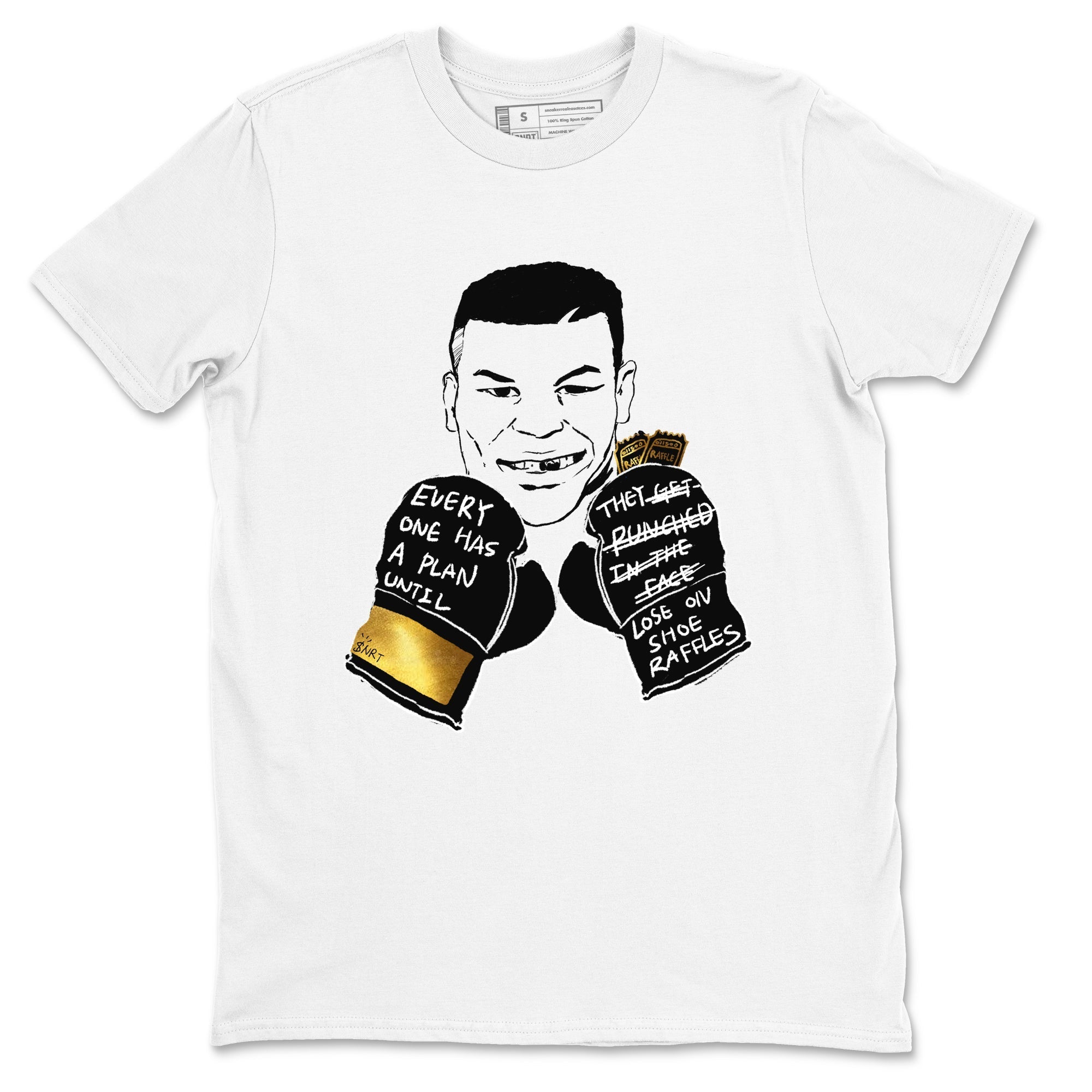Everyone Has A Plan snkmatch Tees - Air Jordan 1 Black Metallic Gold