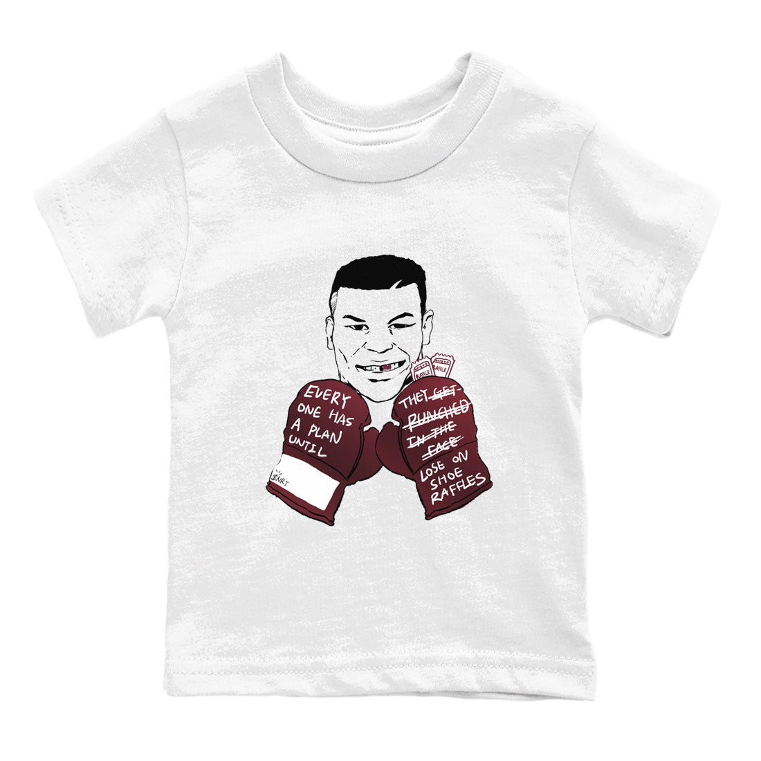 Everyone Has A Plan snkmatch Tees Kids - Air Jordan 1 Metallic Burgundy