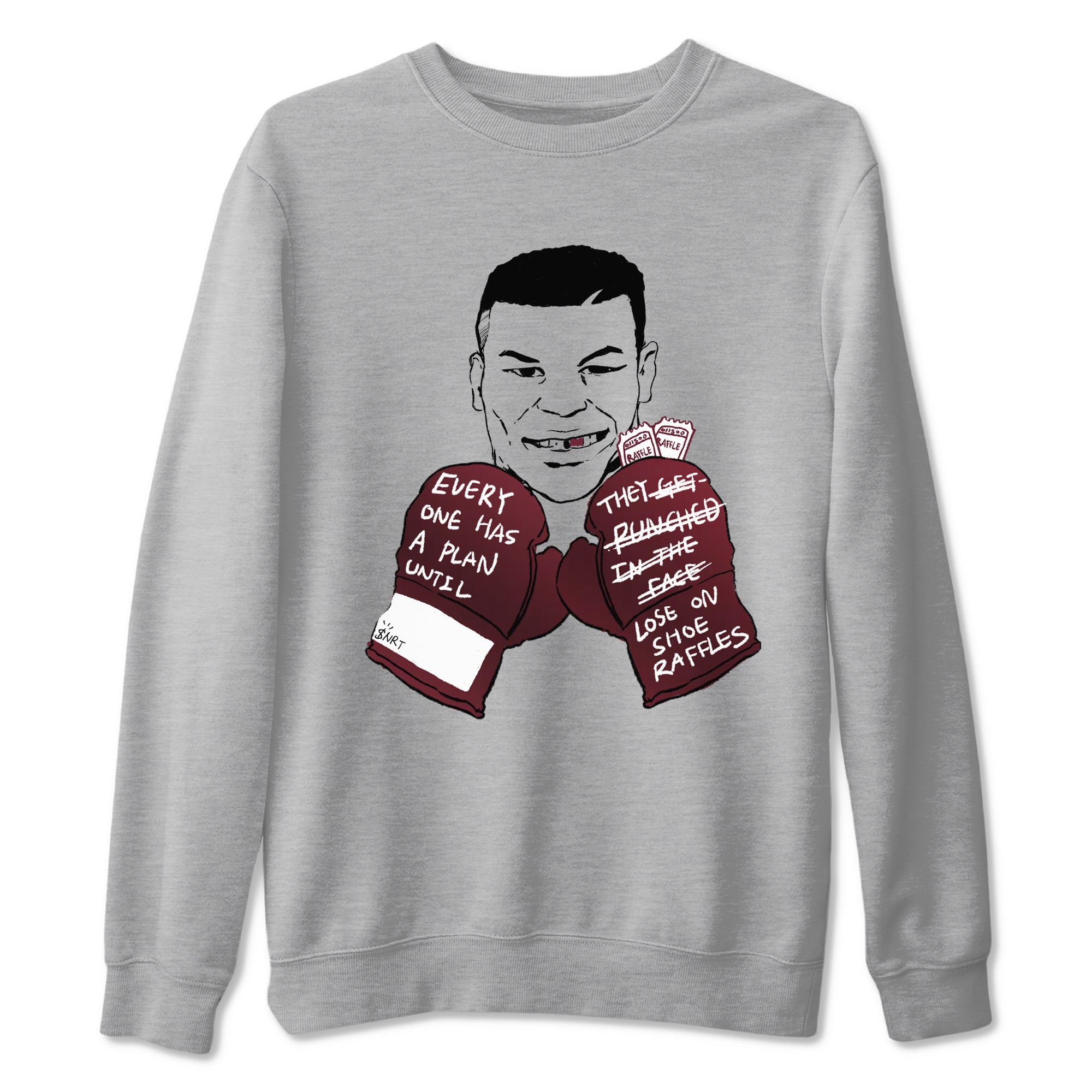 Everyone Has A Plan snkmatch Tees - Air Jordan 1 Metallic Burgundy