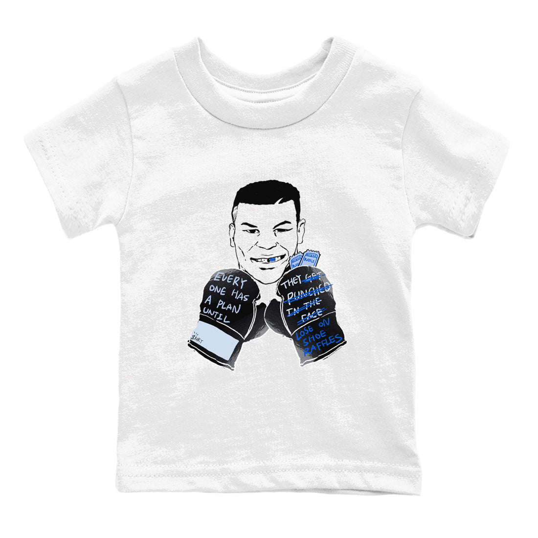 Everyone Has A Plan snkmatch Tees Kids - Air Jordan 11 Black and Varsity Royal