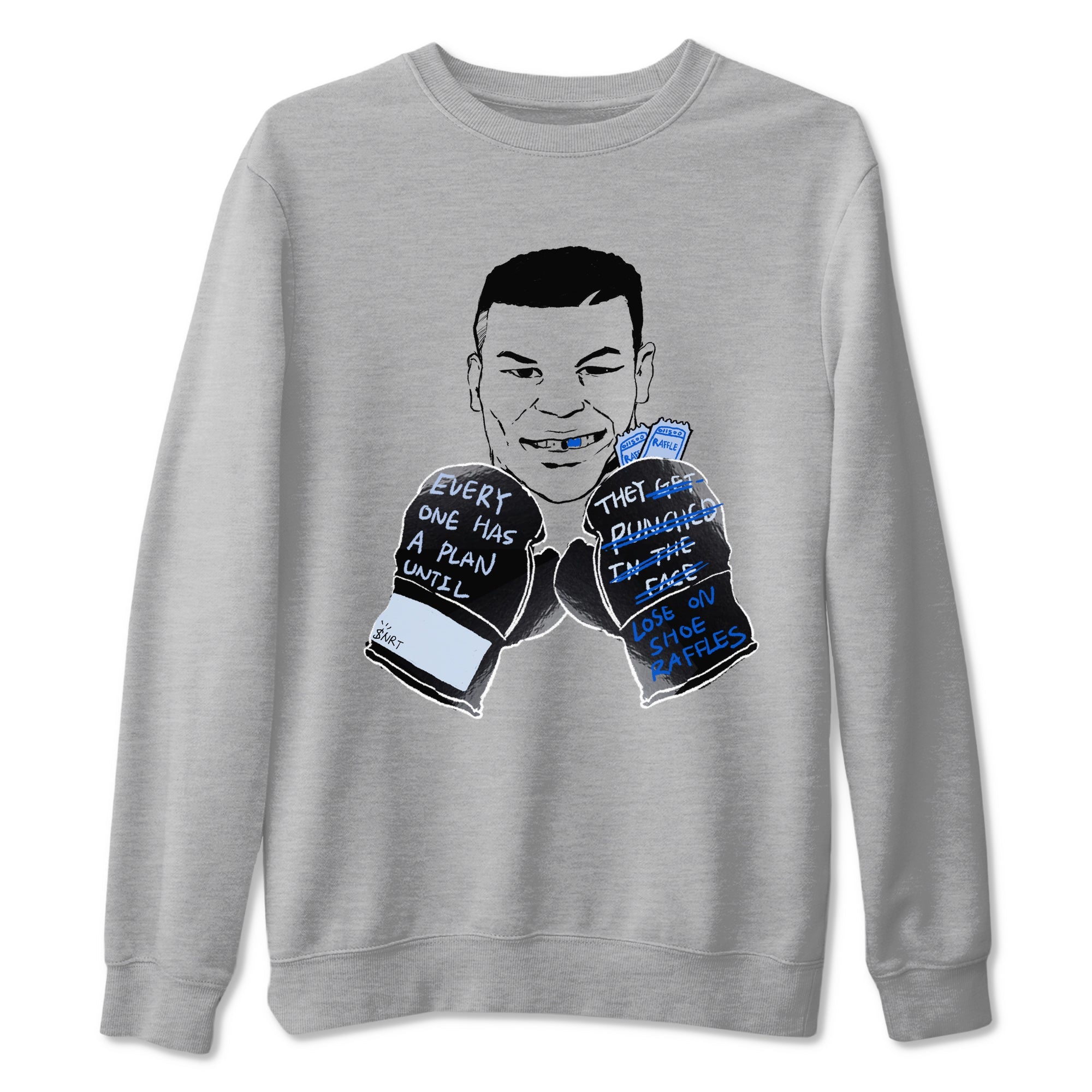 Everyone Has A Plan snkmatch Tees - Air Jordan 11 Black and Varsity Royal