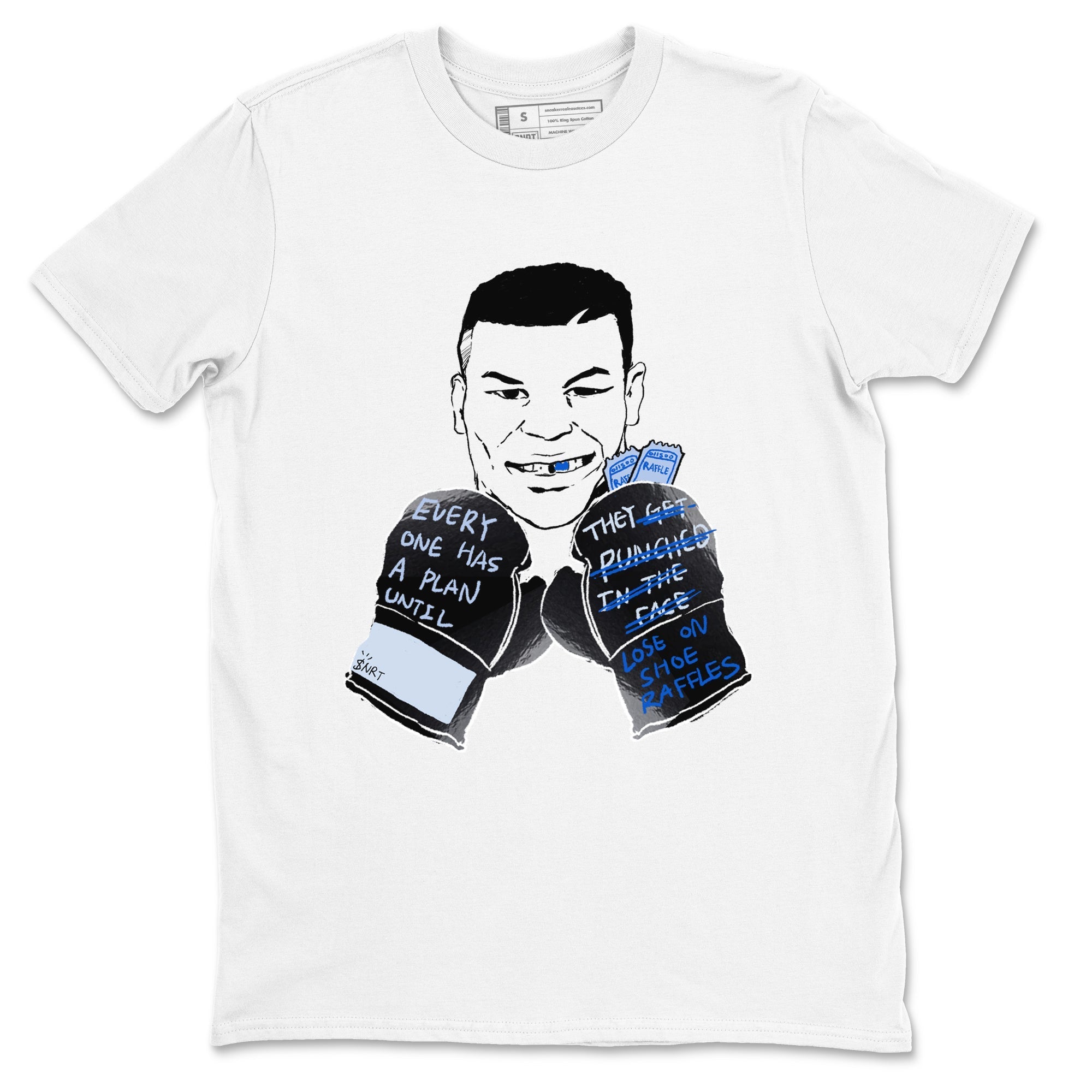 Everyone Has A Plan snkmatch Tees - Air Jordan 11 Black and Varsity Royal