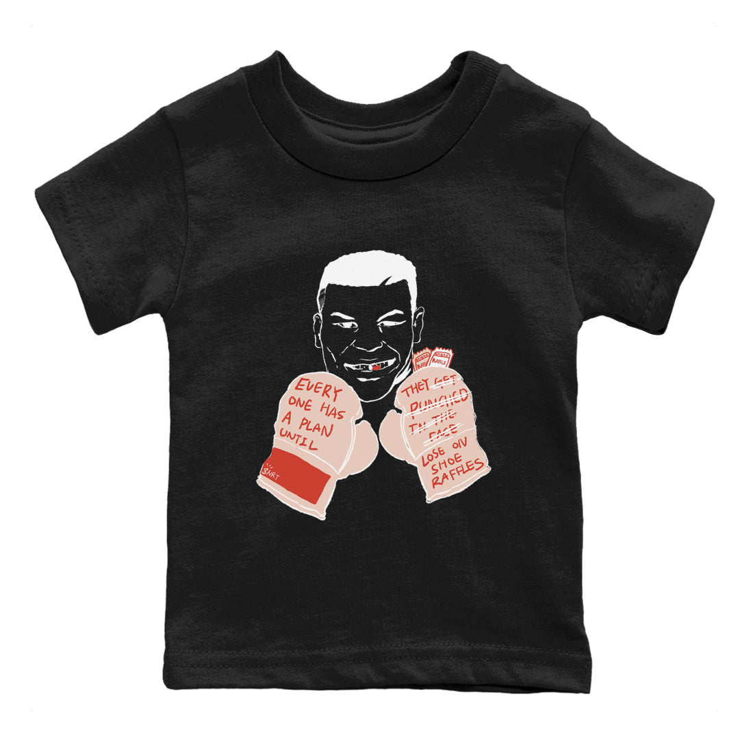 Everyone Has A Plan snkmatch Tees Kids - Air Jordan 13 Dune Red