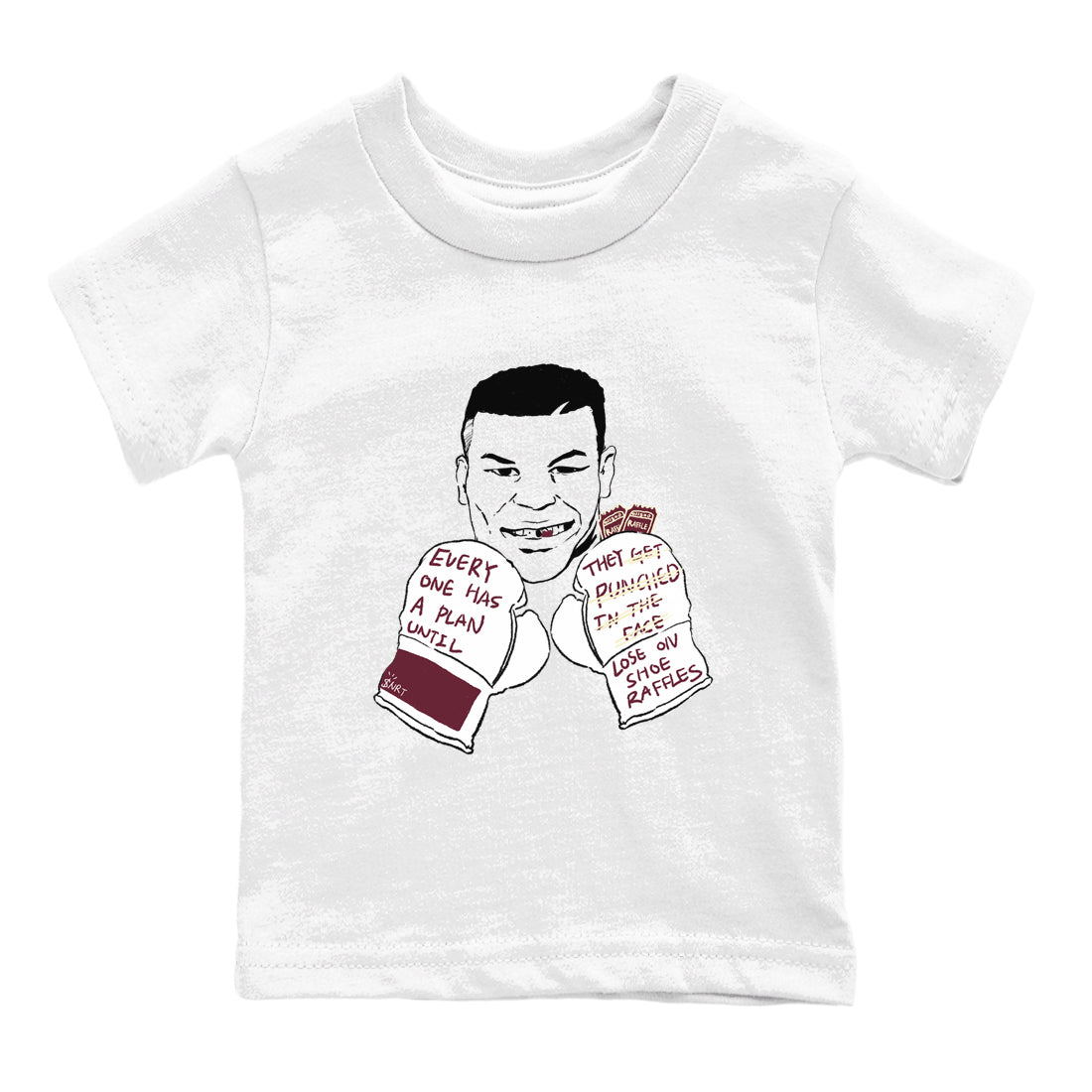 Everyone Has A Plan snkmatch Tees Kids - Air Jordan 3 A Ma Maniere x Burgundy Crush