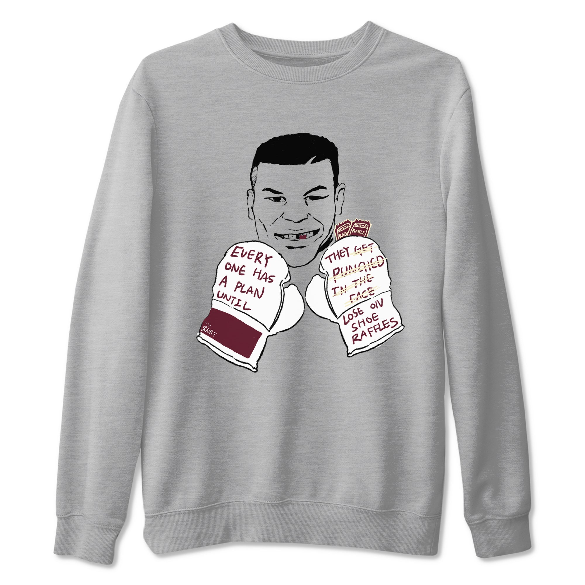 Everyone Has A Plan snkmatch Tees - Air Jordan 3 A Ma Maniere x Burgundy Crush