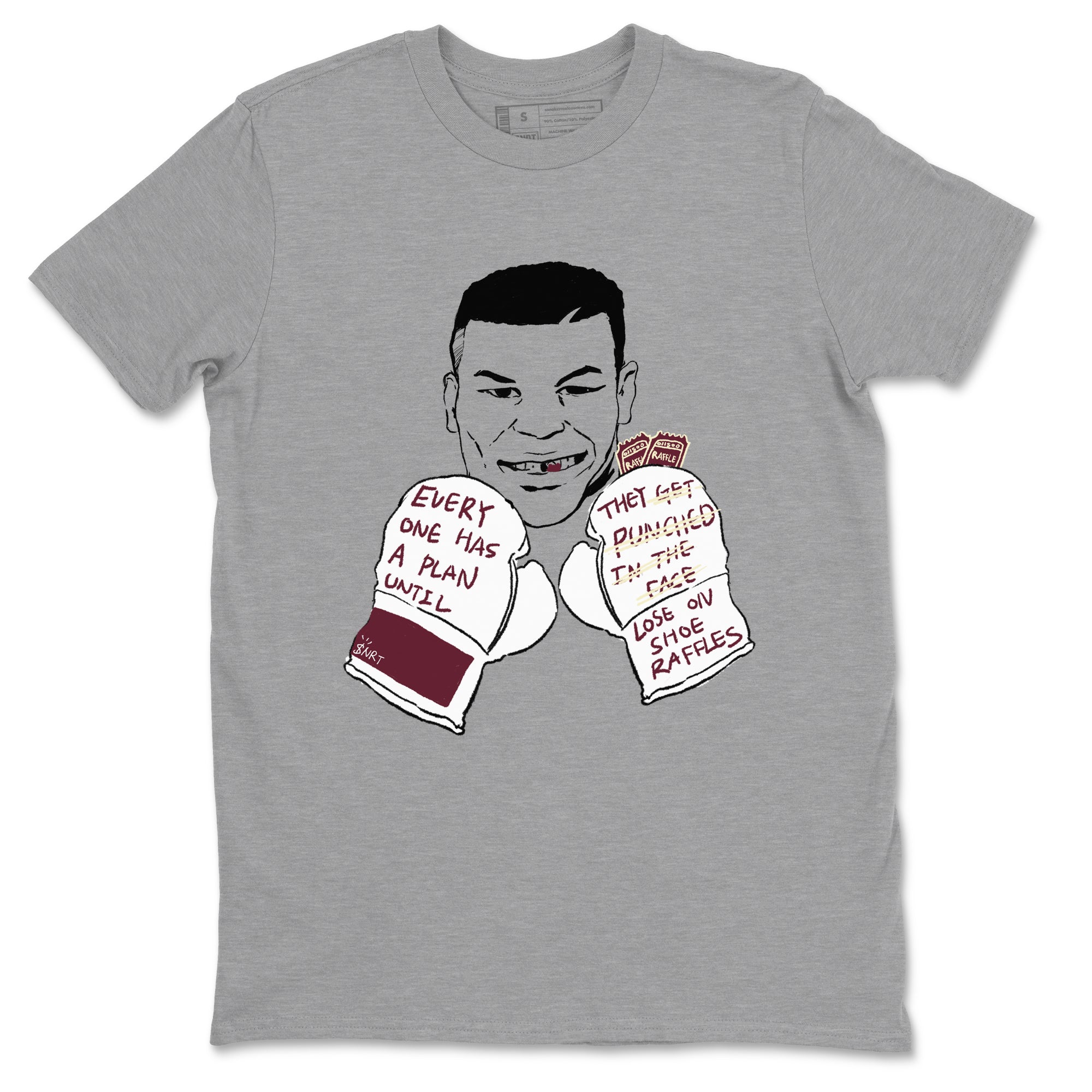 Everyone Has A Plan snkmatch Tees - Air Jordan 3 A Ma Maniere x Burgundy Crush