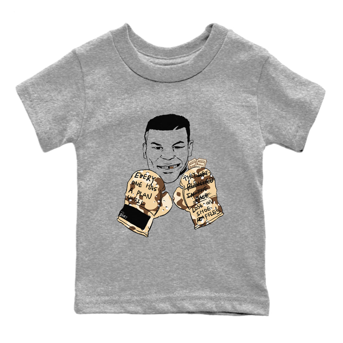 Everyone Has A Plan snkmatch Tees Kids - Air Jordan 3 Desert Camo