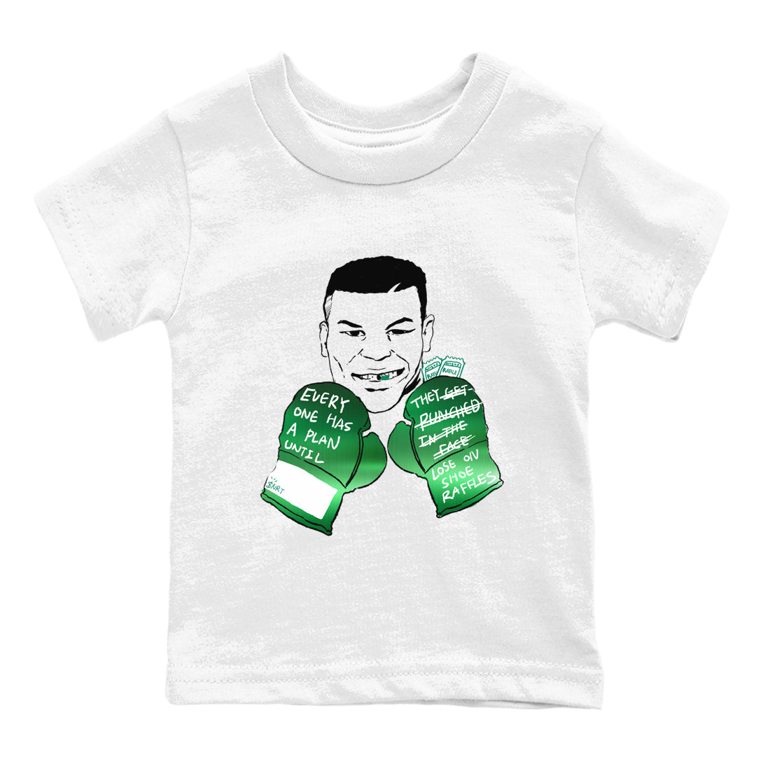 Everyone Has A Plan snkmatch Tees Kids - Air Jordan 4 Oxidized Green