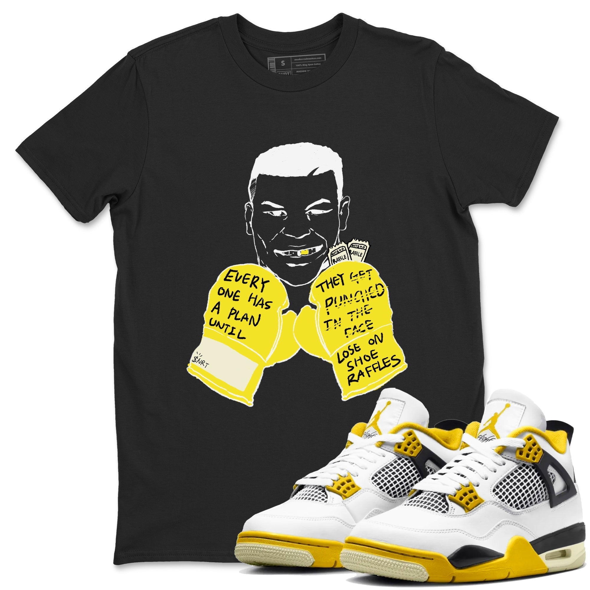 Everyone Has A Plan snkmatch Tees - Air Jordan 4 Vivid Sulfur