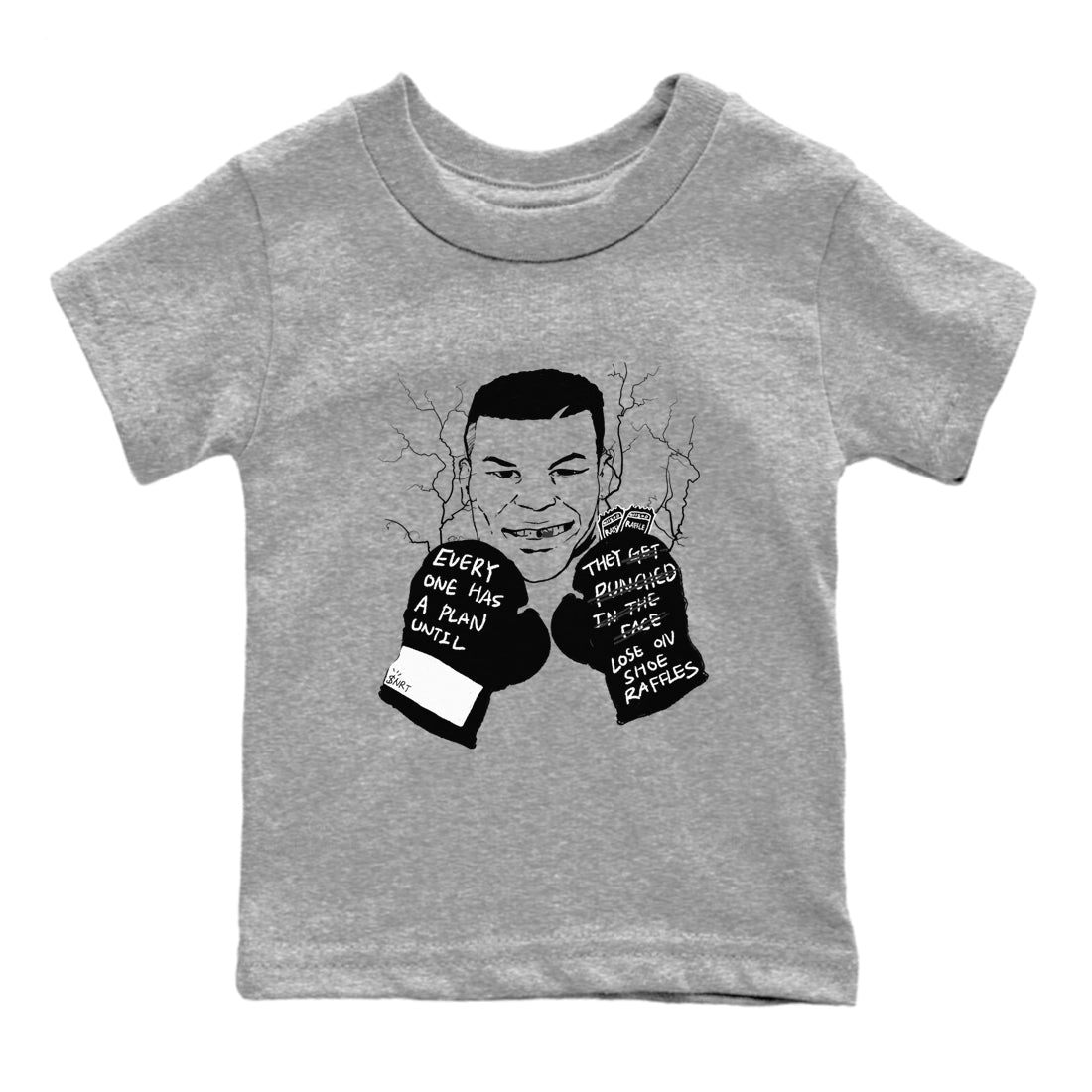 Everyone Has A Plan snkmatch Tees Kids - Air Jordan 4 White Thunder