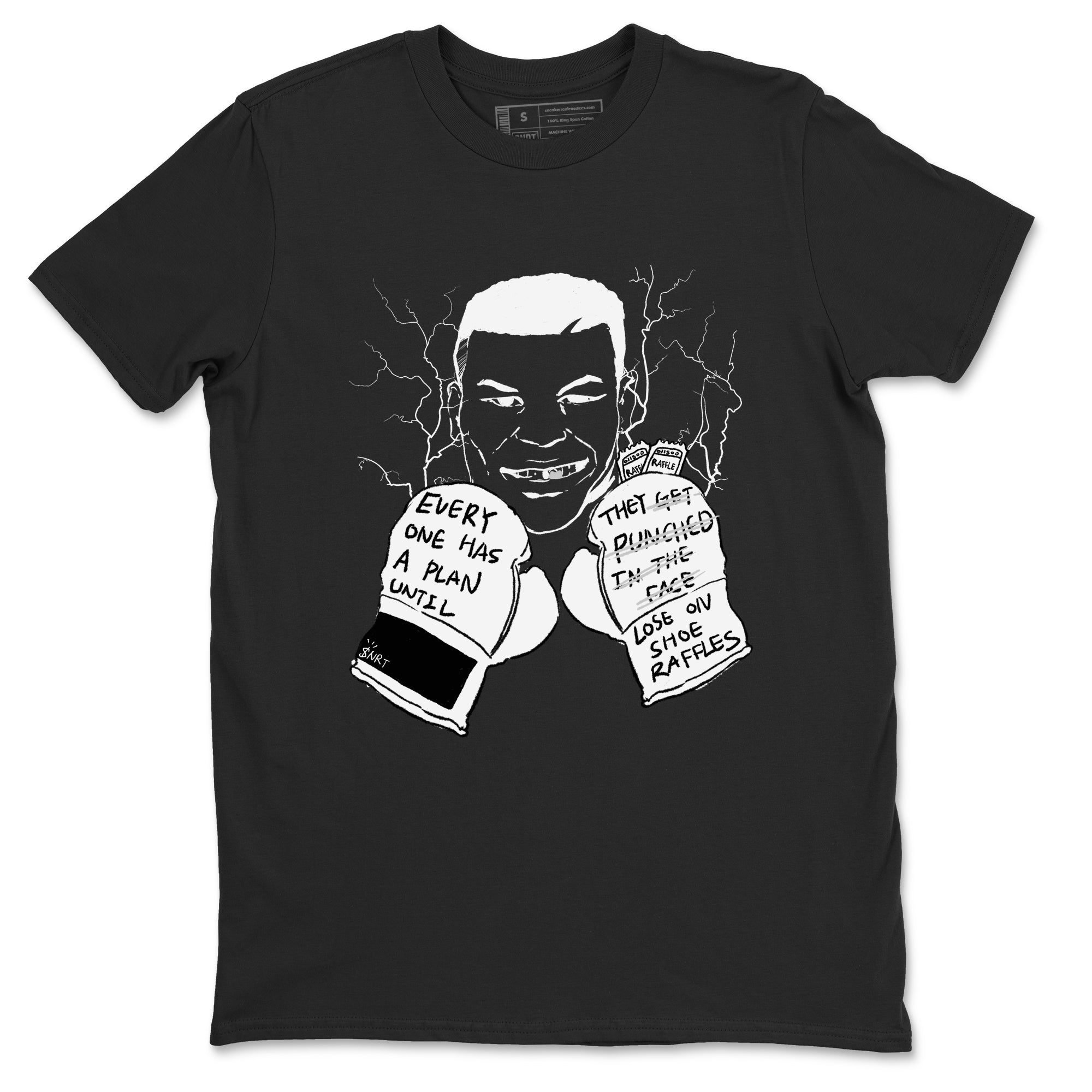 Everyone Has A Plan snkmatch Tees - Air Jordan 4 White Thunder