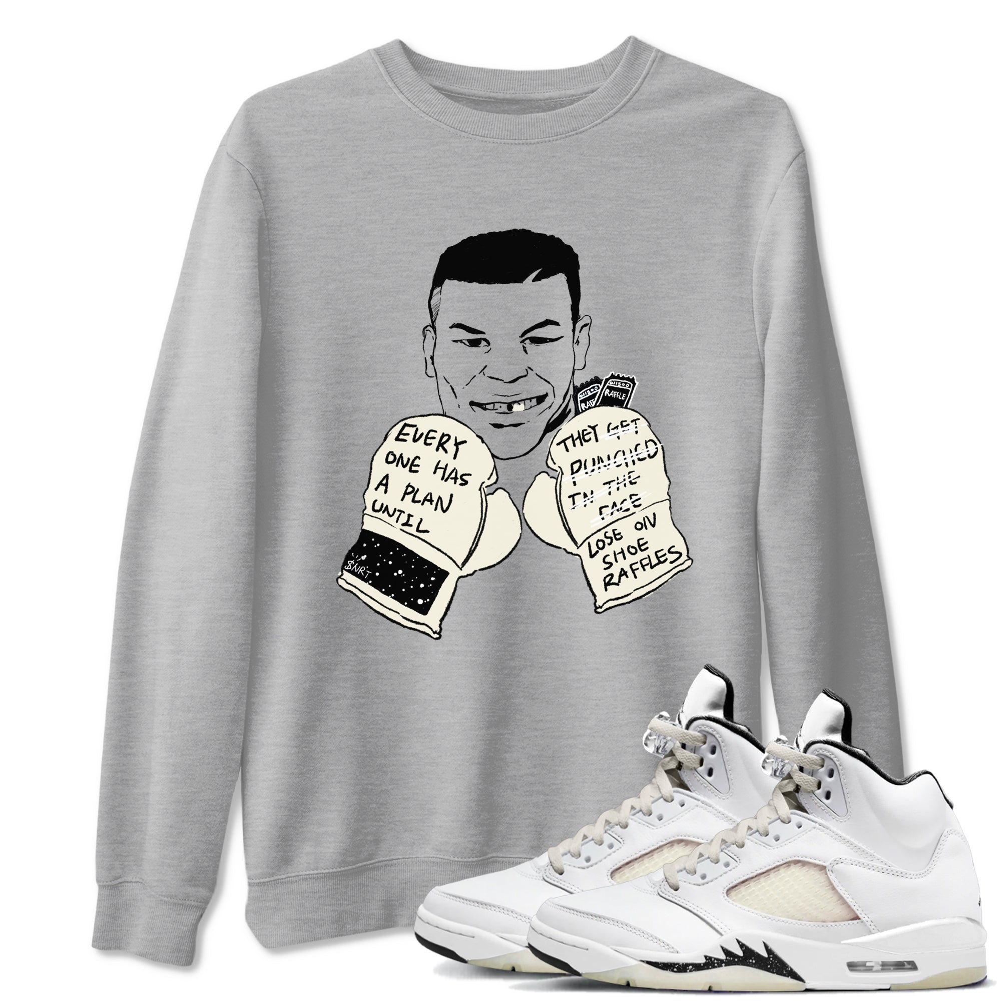 Everyone Has A Plan snkmatch Tees - Air Jordan 5 Sail