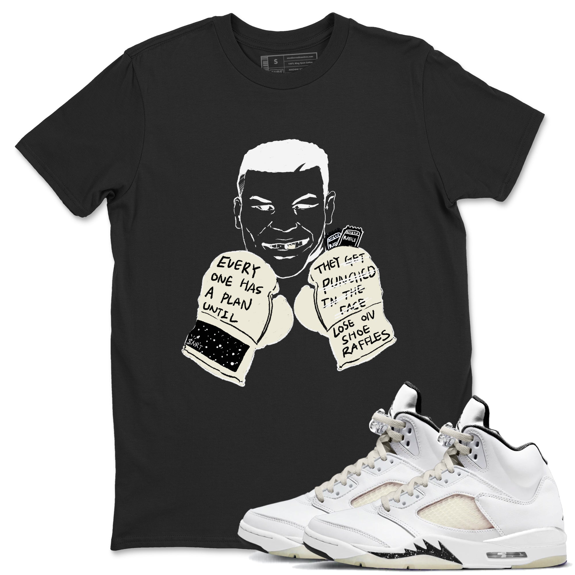 Everyone Has A Plan snkmatch Tees - Air Jordan 5 Sail