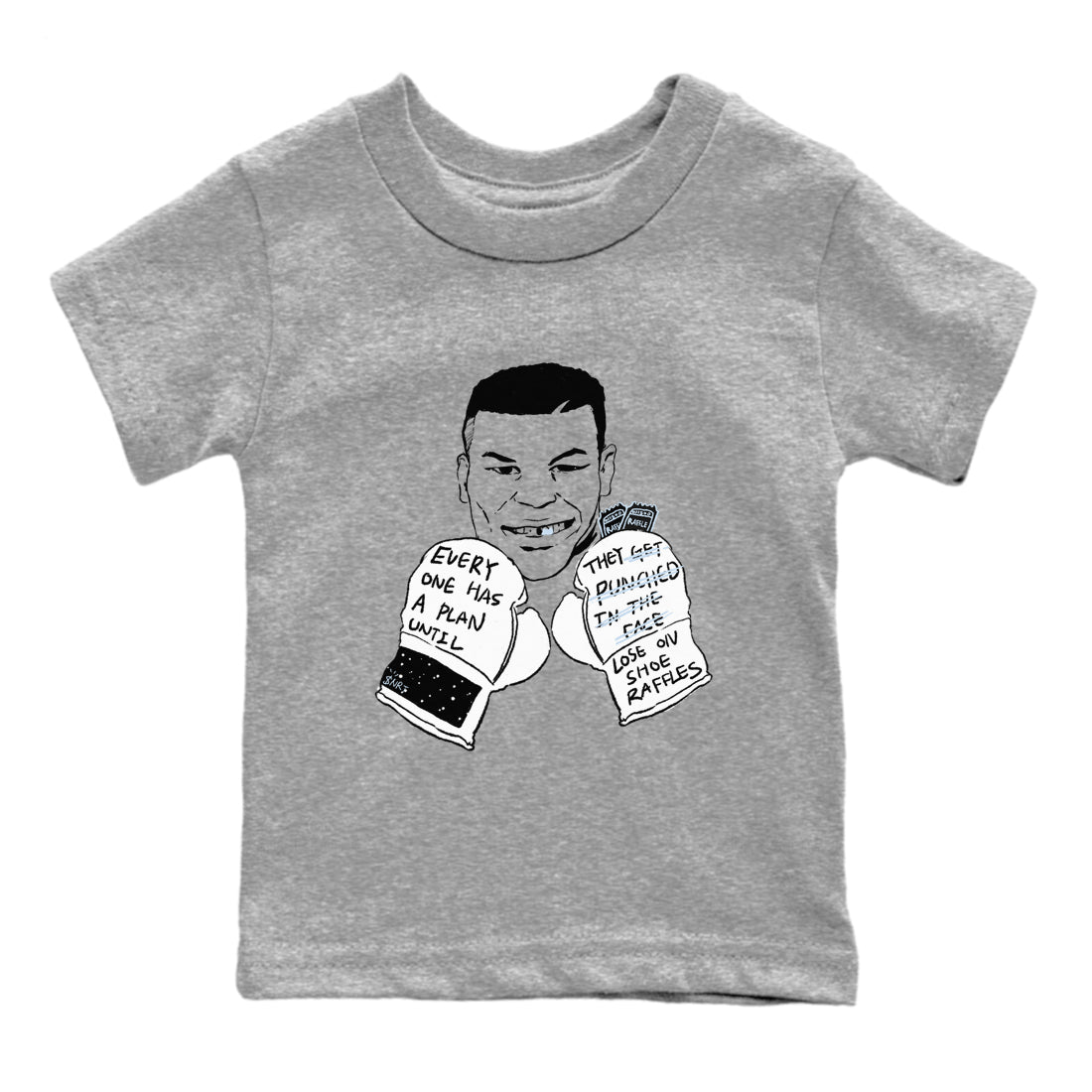 Everyone Has A Plan snkmatch Tees Kids - Air Jordan 6 White Black