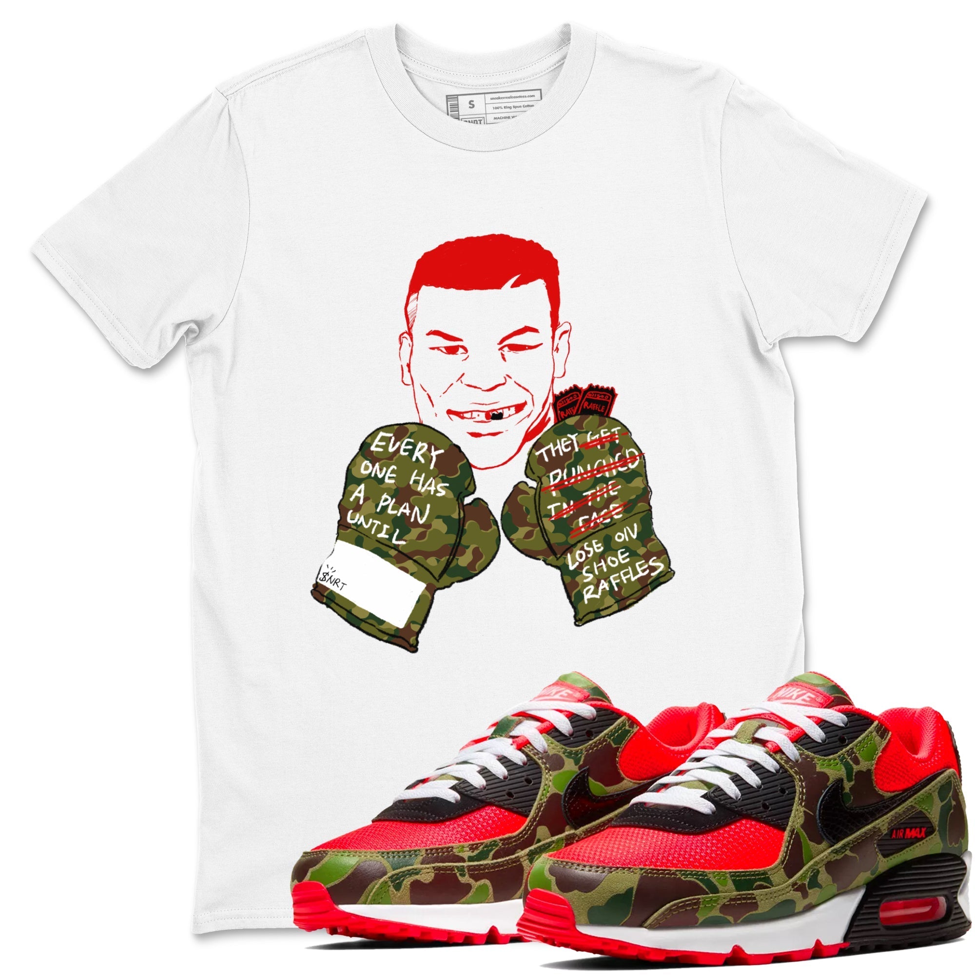 Everyone Has A Plan snkmatch Tees - Air Max 90 Reverse Duck Camo