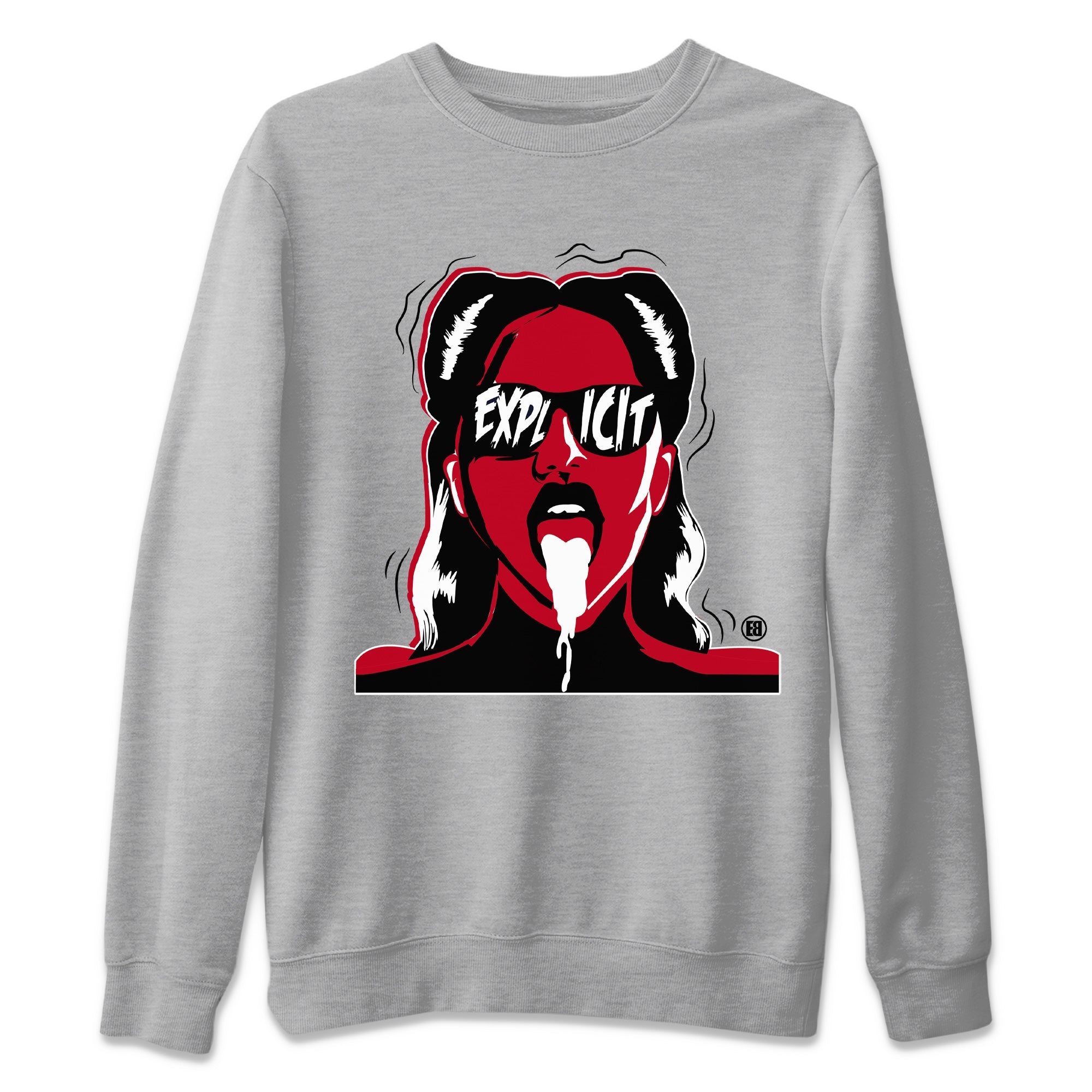 Explicit Unisex Tops - Air Jordan 1 Bred Patent