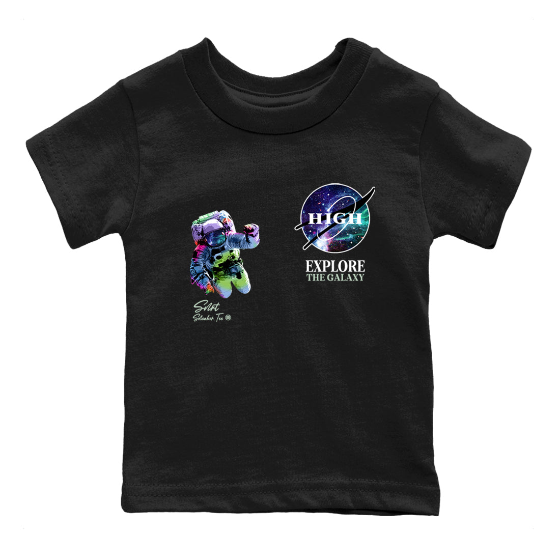 Explore The Galaxy snkmatch Tees Kids - Air Foamposite One Galaxy