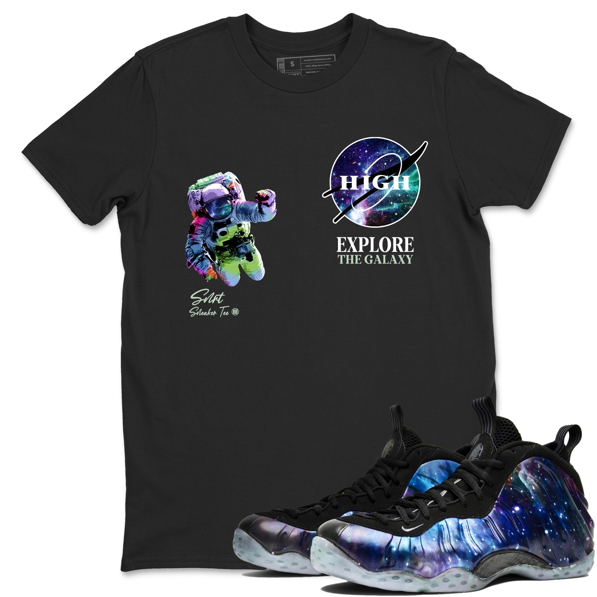 Explore The Galaxy snkmatch Tees - Air Foamposite One Galaxy