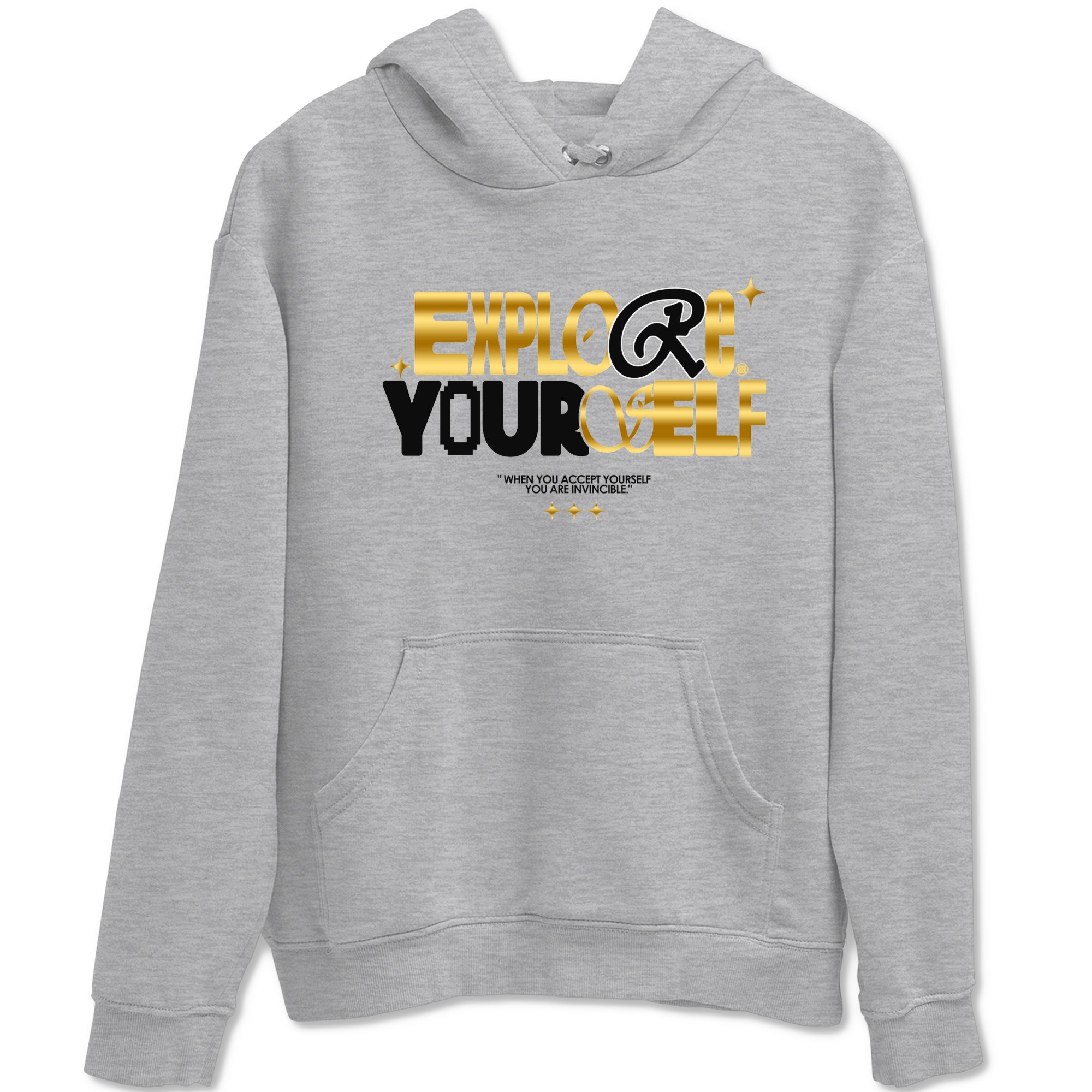 Explore Yourself snkmatch Tees - Air Jordan 1 Black Metallic Gold