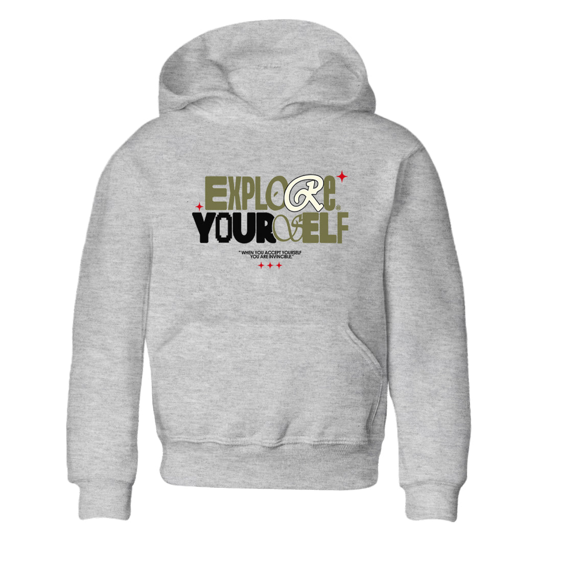Explore Yourself snkmatch Tees Kids - Air Jordan 1 Travis Scott Medium Olive