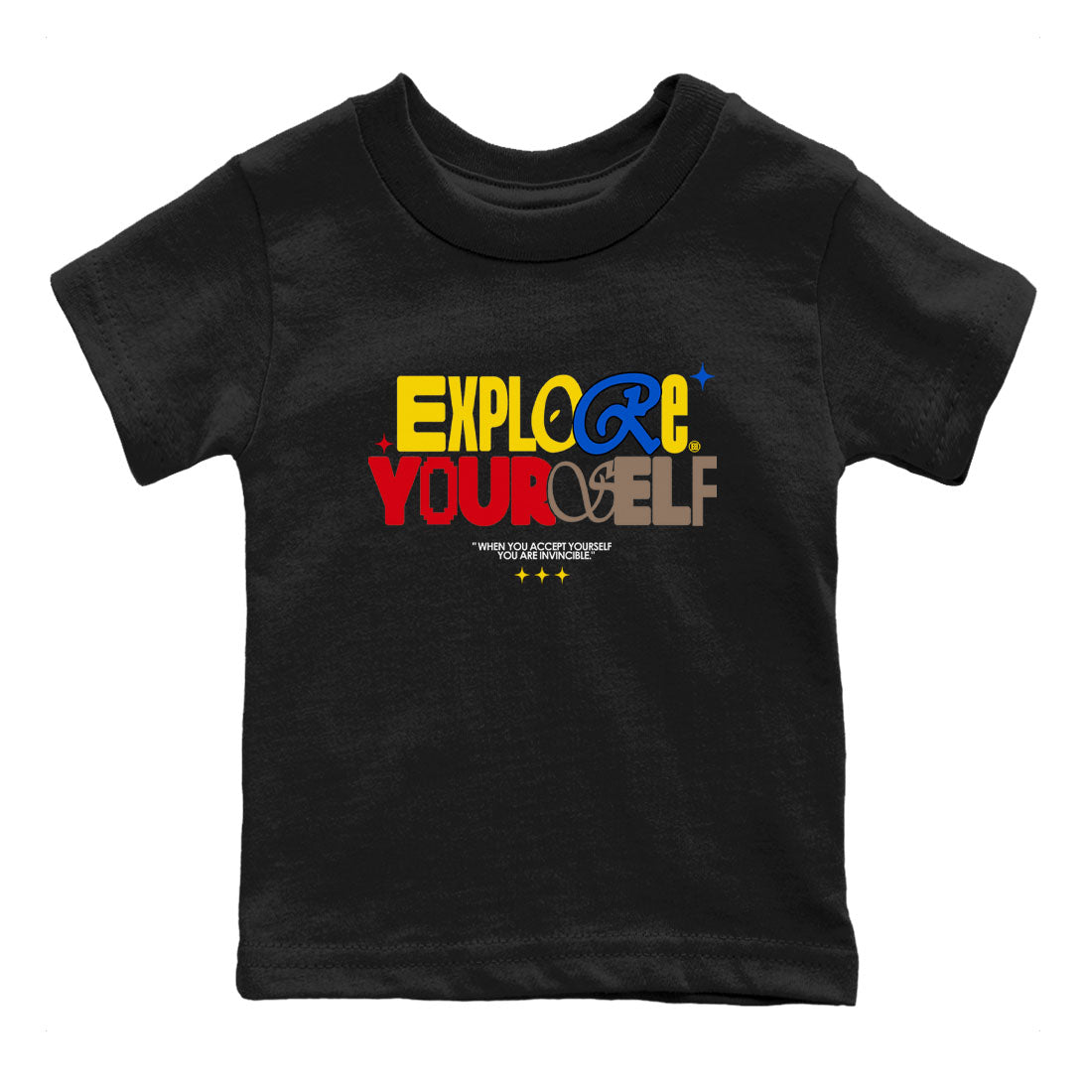 Explore Yourself snkmatch Tees Kids - Air Jordan 1 Travis Scott Canary