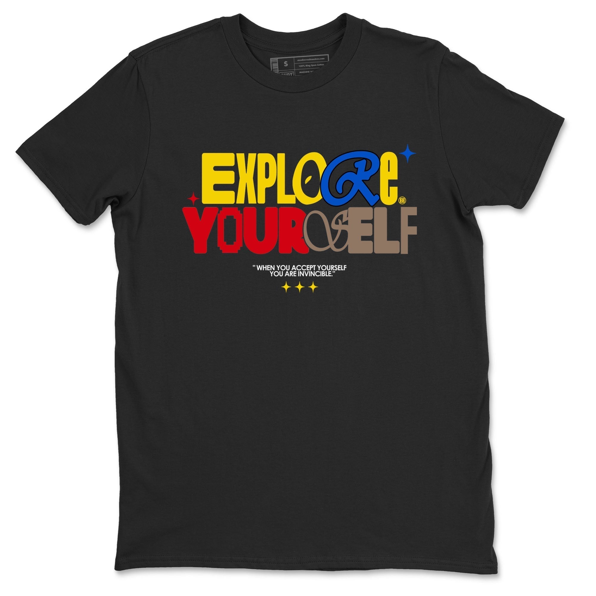 Explore Yourself snkmatch Tees - Air Jordan 1 Travis Scott Canary