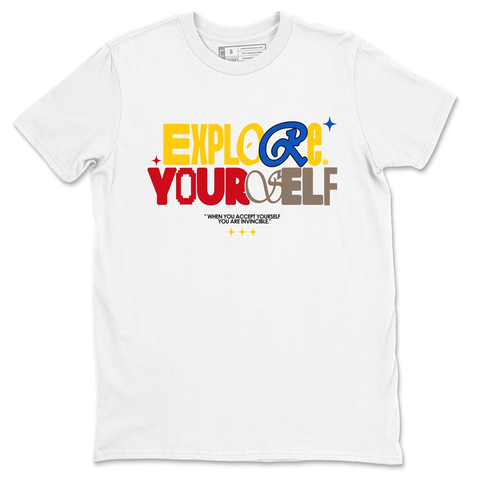 Explore Yourself snkmatch Tees - Air Jordan 1 Travis Scott Canary
