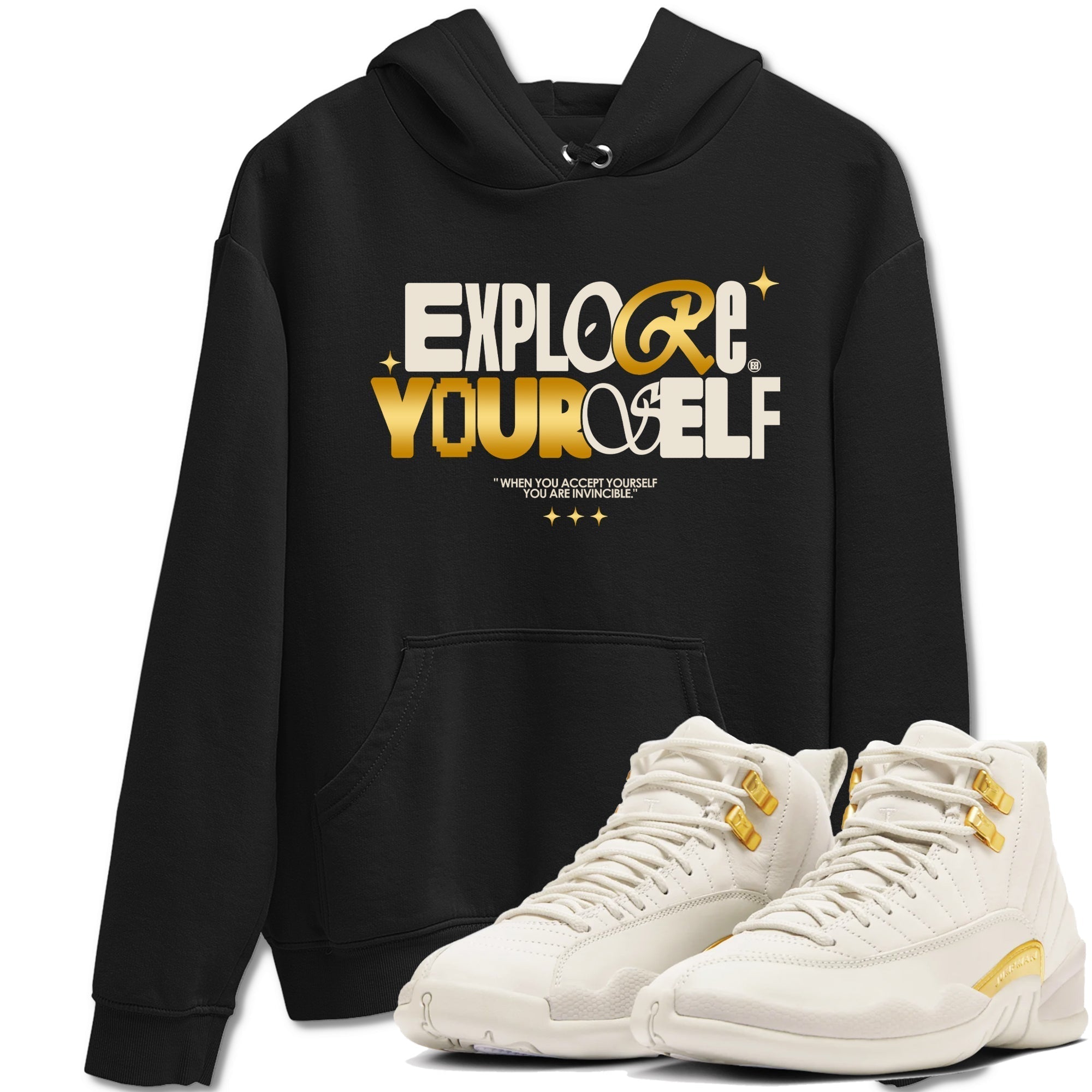 Explore Yourself snkmatch Tees - Air Jordan 12 Phantom
