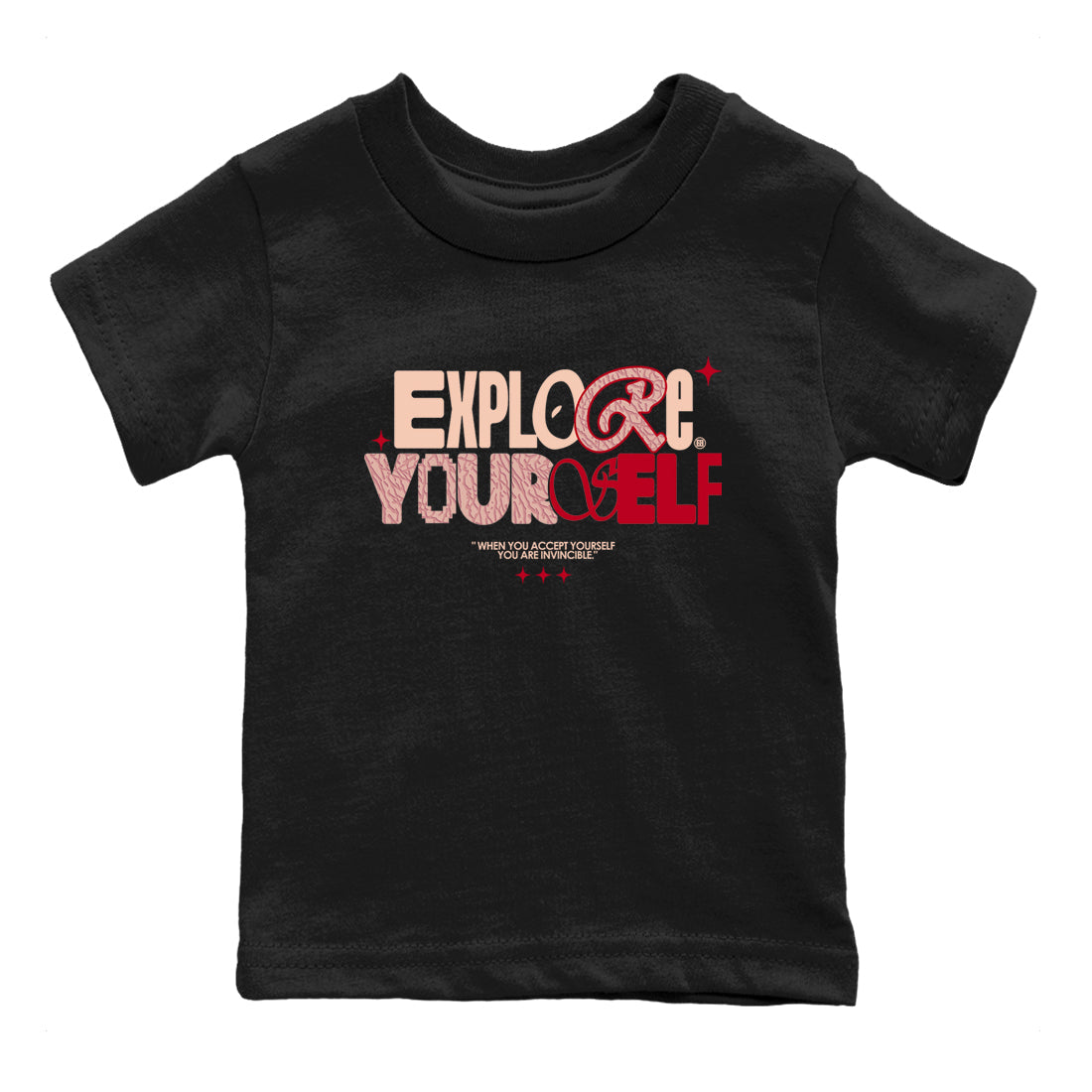 Explore Yourself snkmatch Tees Kids - Air Jordan 3 Valentines Day