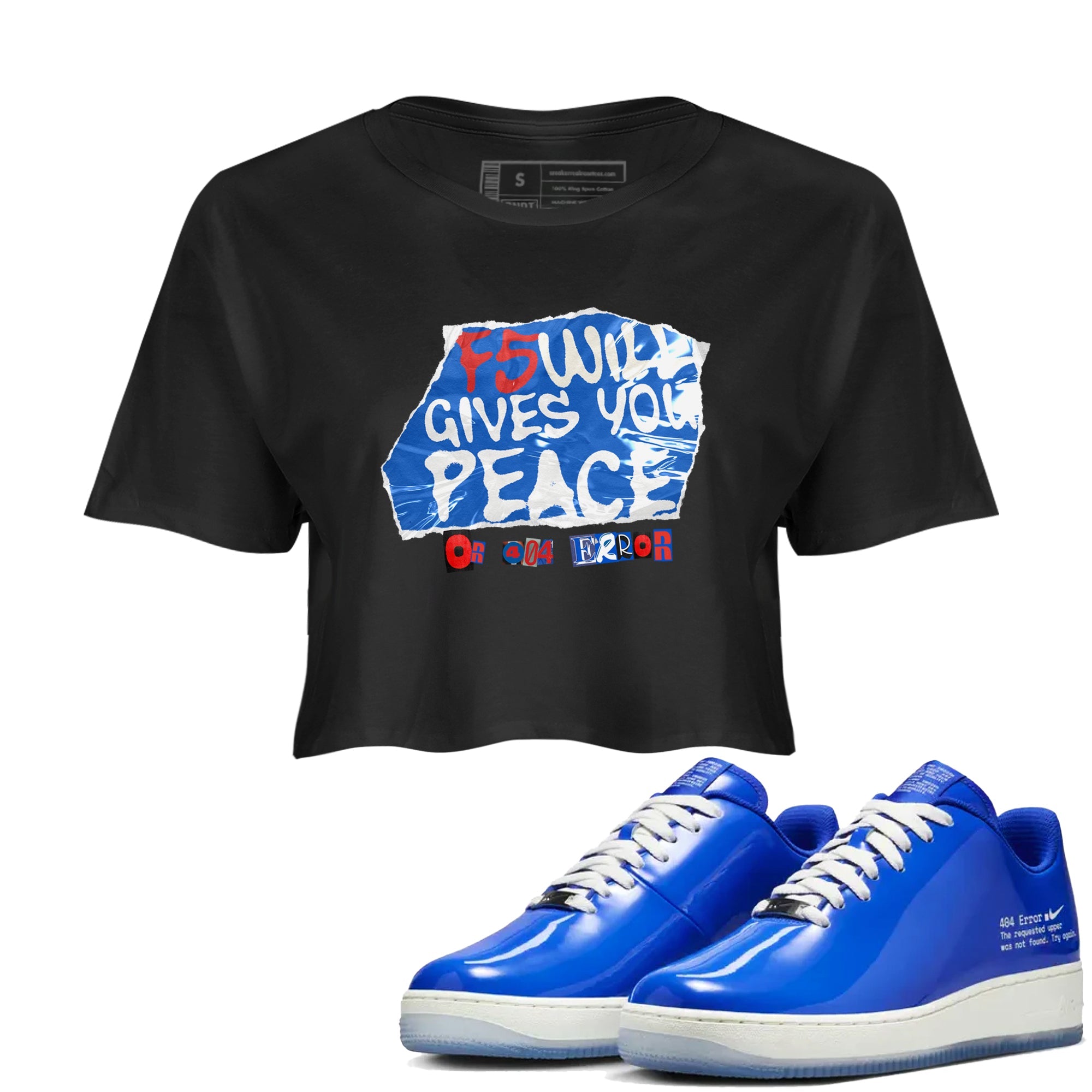 F5 Will Gives You Peace snkmatch Women's Top - Air Force 1 404 Error
