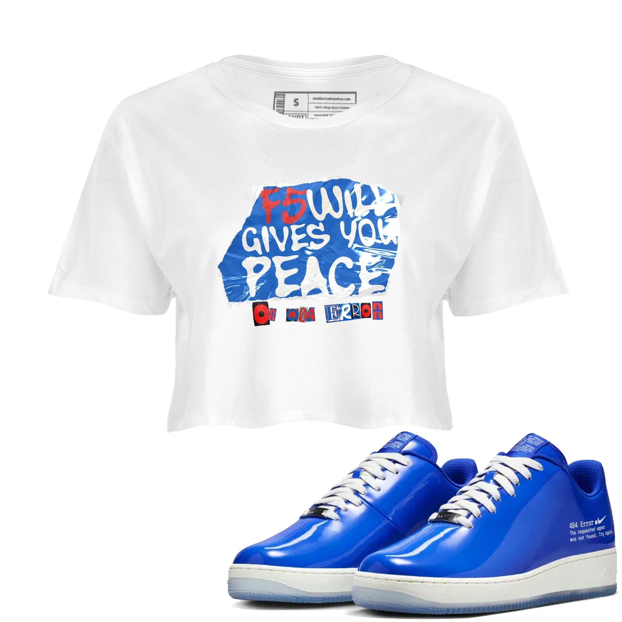 F5 Will Gives You Peace snkmatch Women's Top - Air Force 1 404 Error