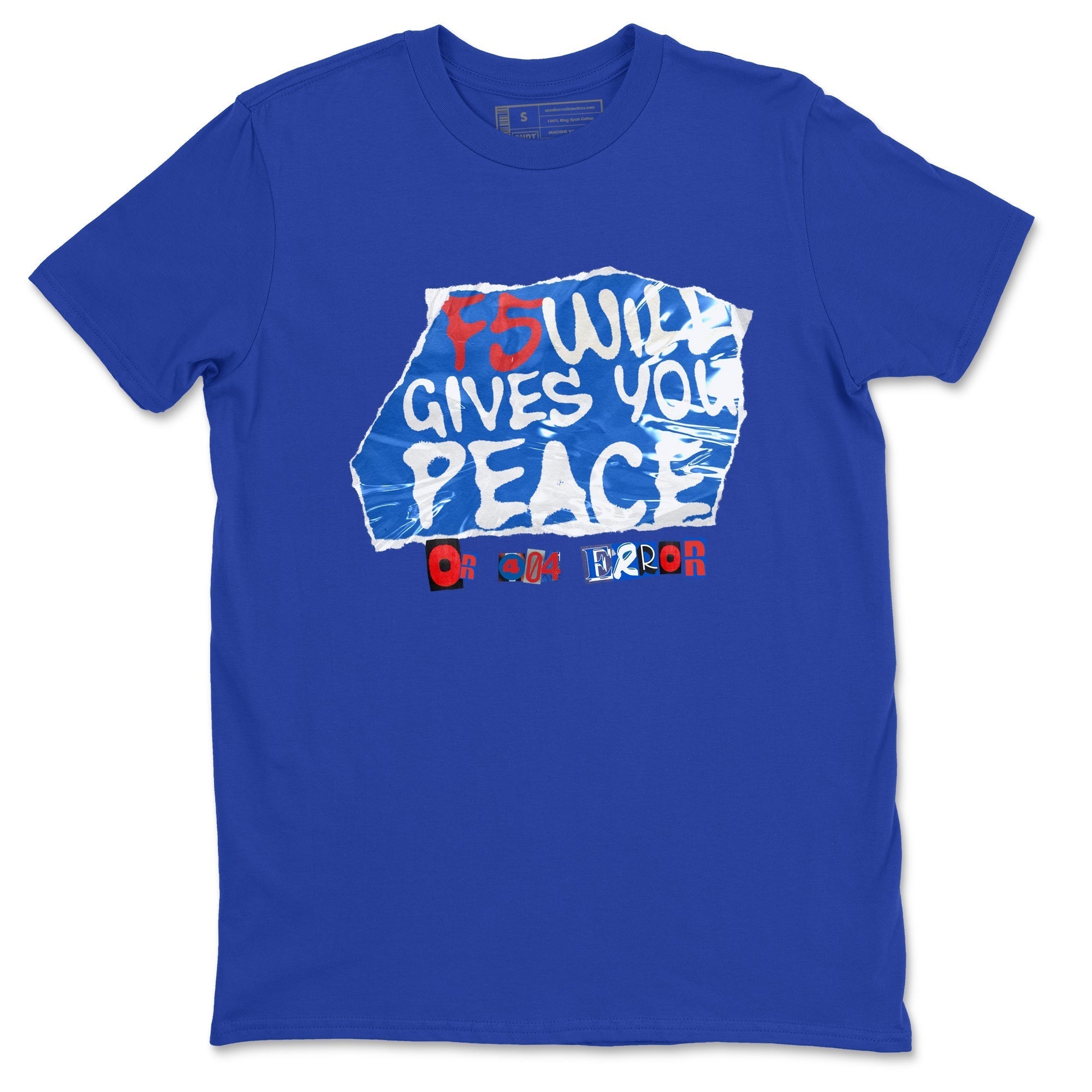 F5 Will Gives You Peace snkmatch Tees - Air Force 1 404 Error