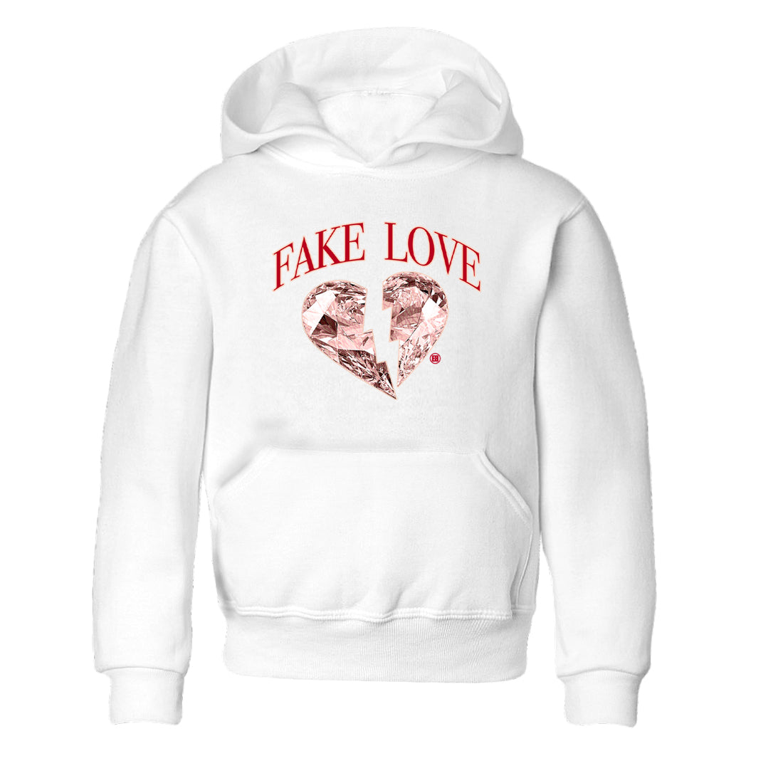 Fake Love snkmatch Tees Kids - Air Jordan 3 Valentines Day