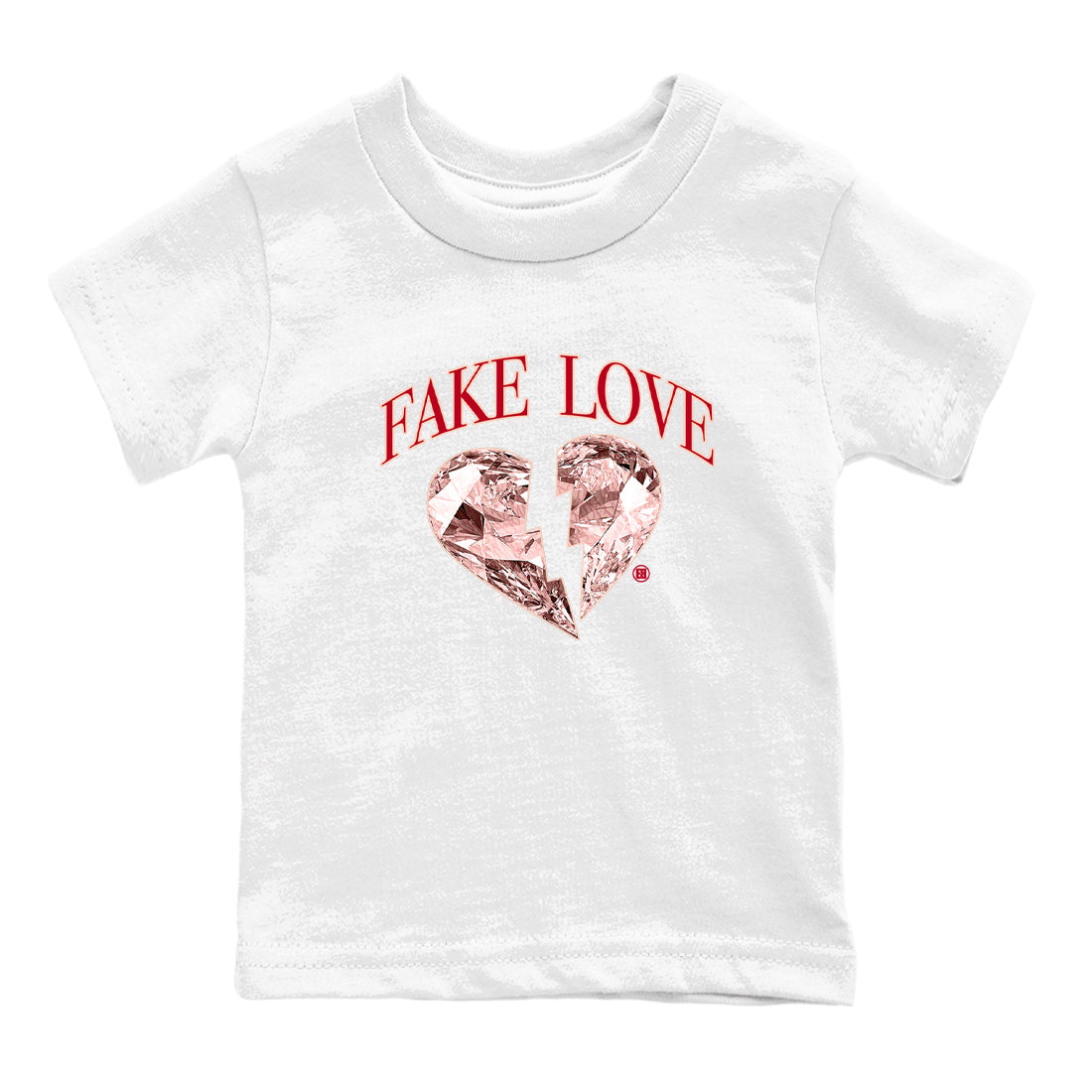Fake Love snkmatch Tees Kids - Air Jordan 3 Valentines Day