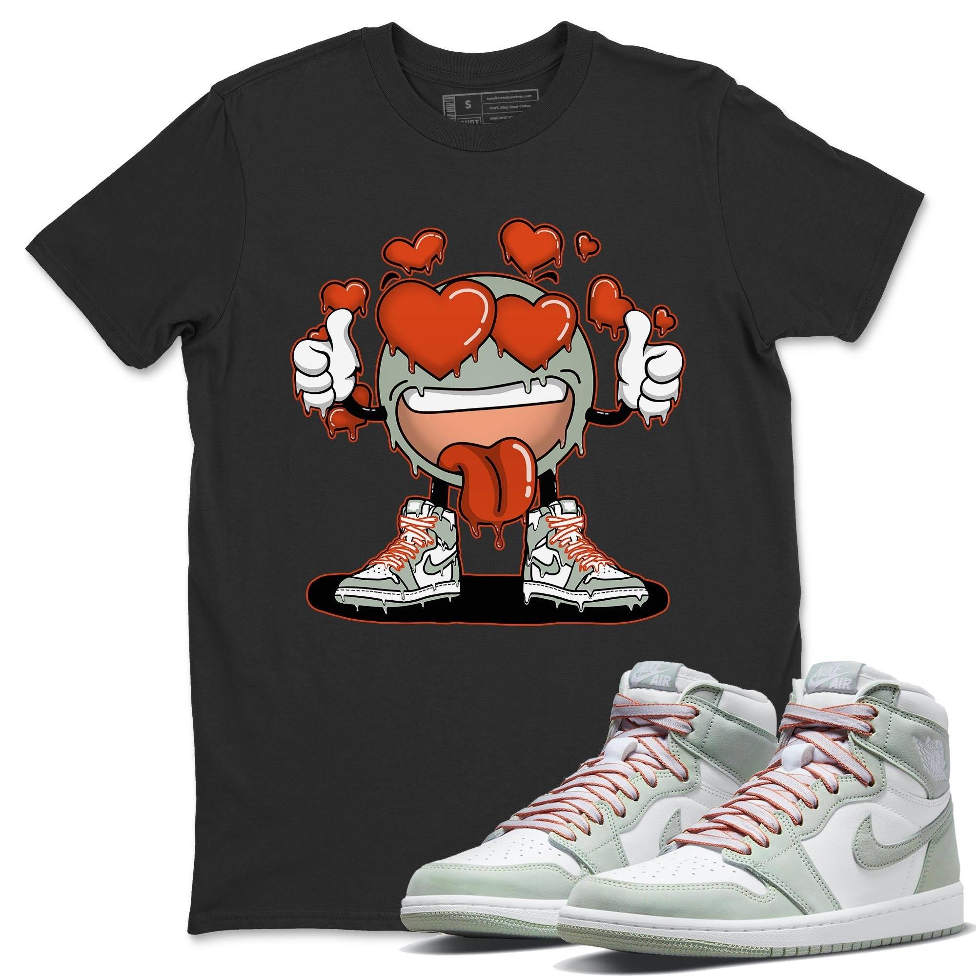Fallin' Love Unisex Tops - Air Jordan 1 Seafoam