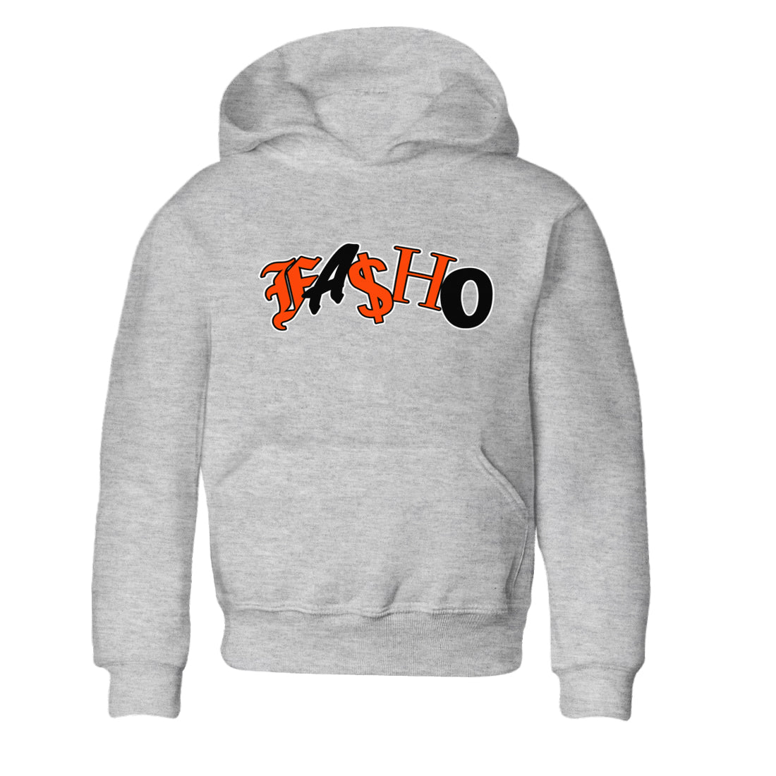 Fasho Kids Tops - Air Jordan 12 Brilliant Orange